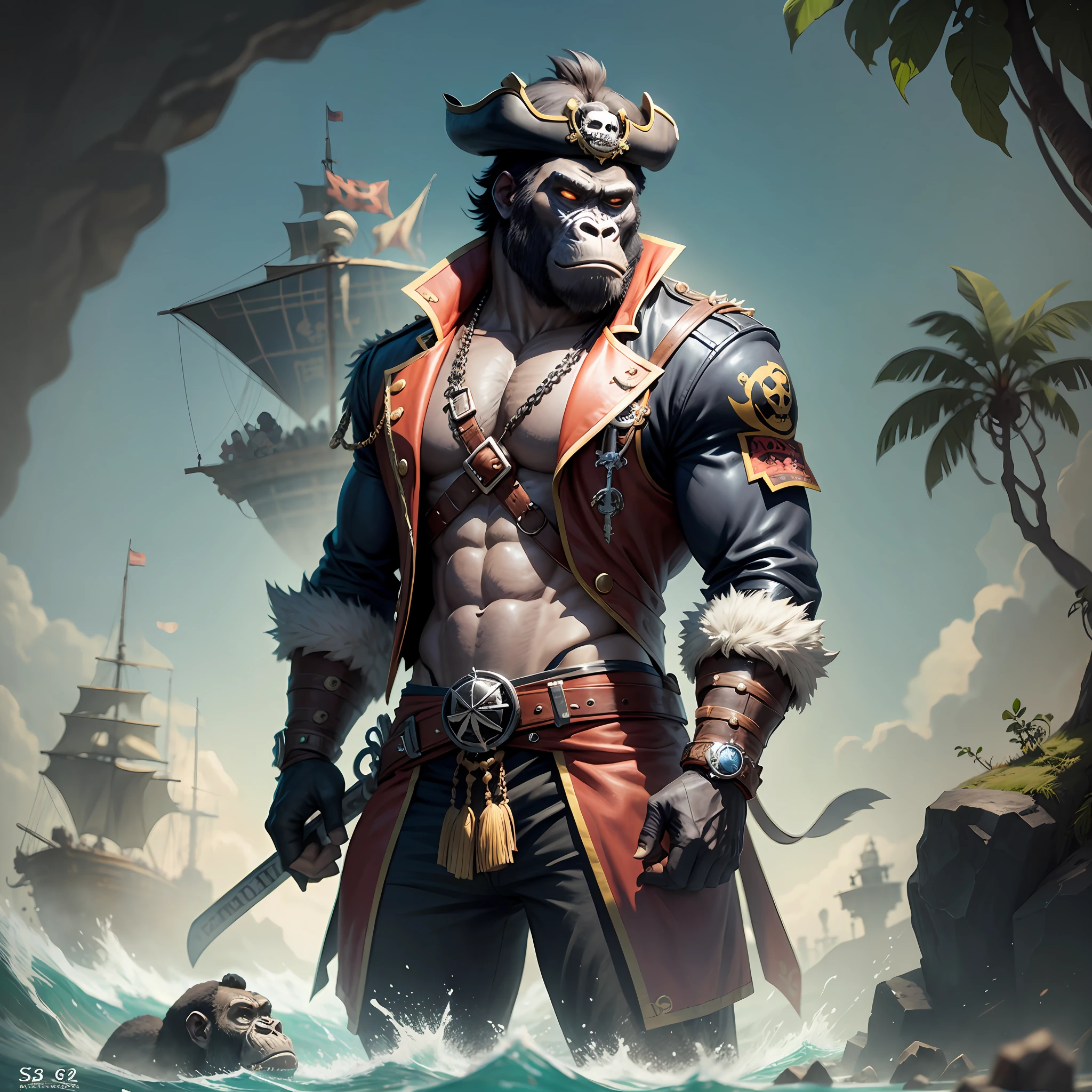 Gorilla pirate --auto --s2