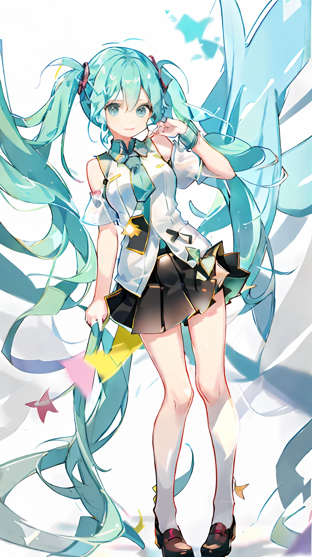 粒子特效，revealing，miniskirt