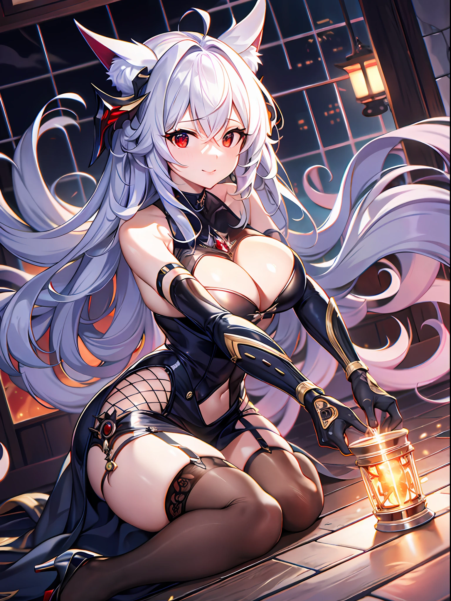 masterpiece , {beautiful detailed eyes},{{disheveled hair}}, {{mechanicalmonsteri}}, {{remus god machine-fenrir}}, BREAK powerful, art of light, artist style, hyper machine, transformation by mechanization, mechanicalweapon, BREAK {{gorgeous detailed eyes}}, {{gorgeous detail face}}, {floating hair}, BREAK dynamic composition,lips,red eyes,cinematic highlight hair,beautiful hand,maturewoman,handsome, light smile, extremely detailed cg unity 8k wallpaper, {{mature female}}, {beautiful detailed high heels}
BREAK
(8k, best quality 1.2), ultra-detailed, 8k uhd,
soft lighting, high quality, film grain, beautiful lighting,
cinematic ,perfect body , best illumination, best shadow, sharpness, contrast,
