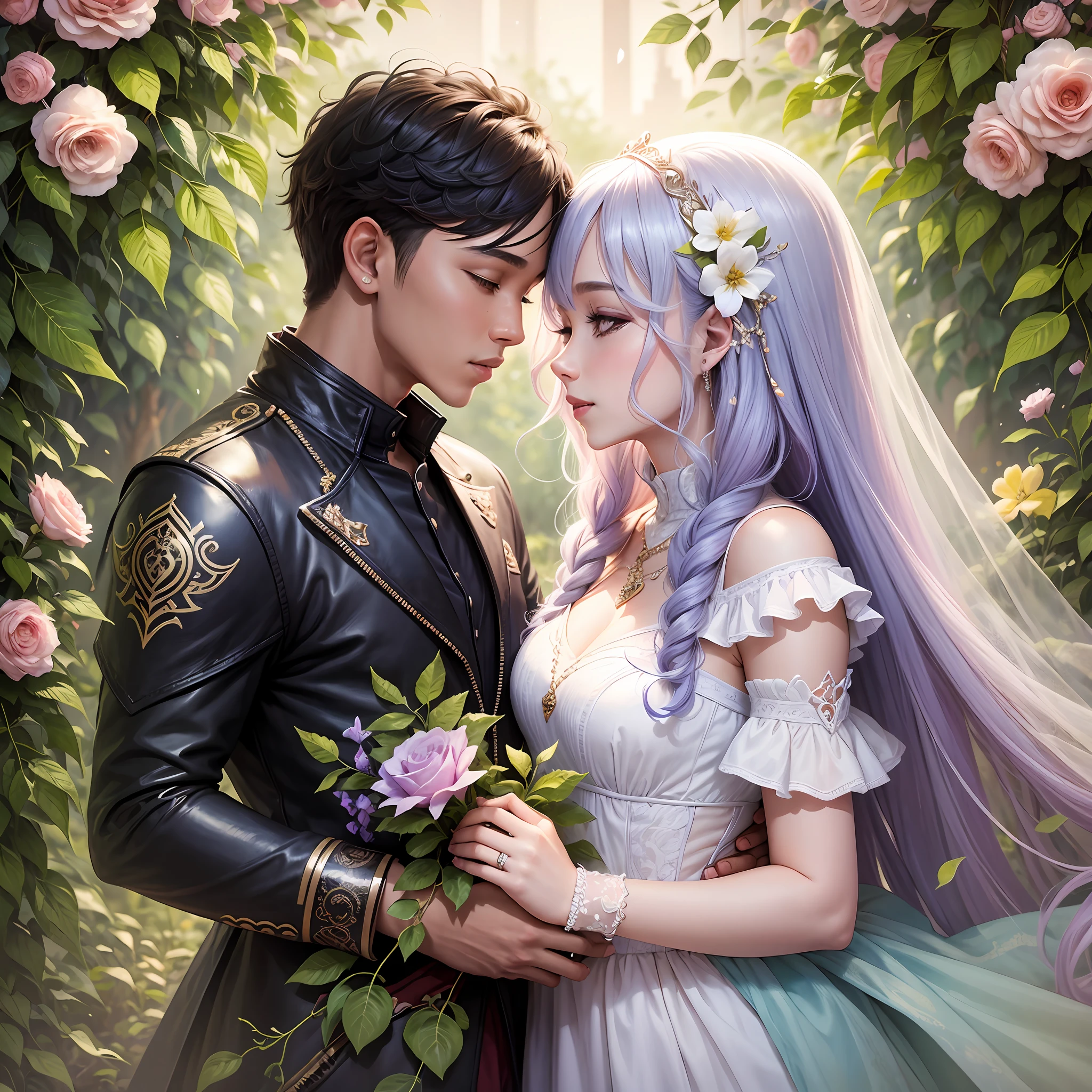 Rhuan and Andrielly lived happily ever after, always together and always in love.
