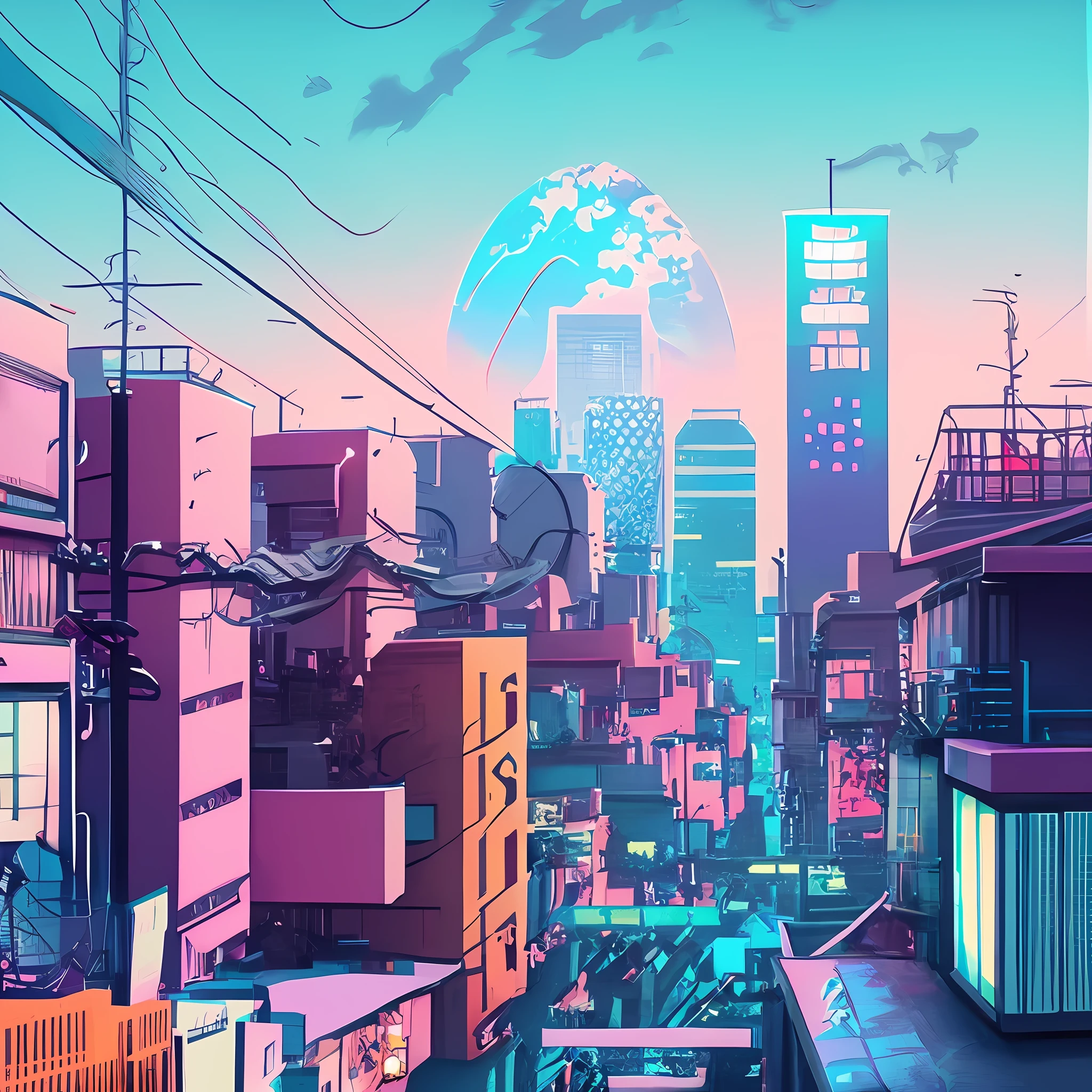 Assimilate with the surroundings and make the same picture as the surroundings,