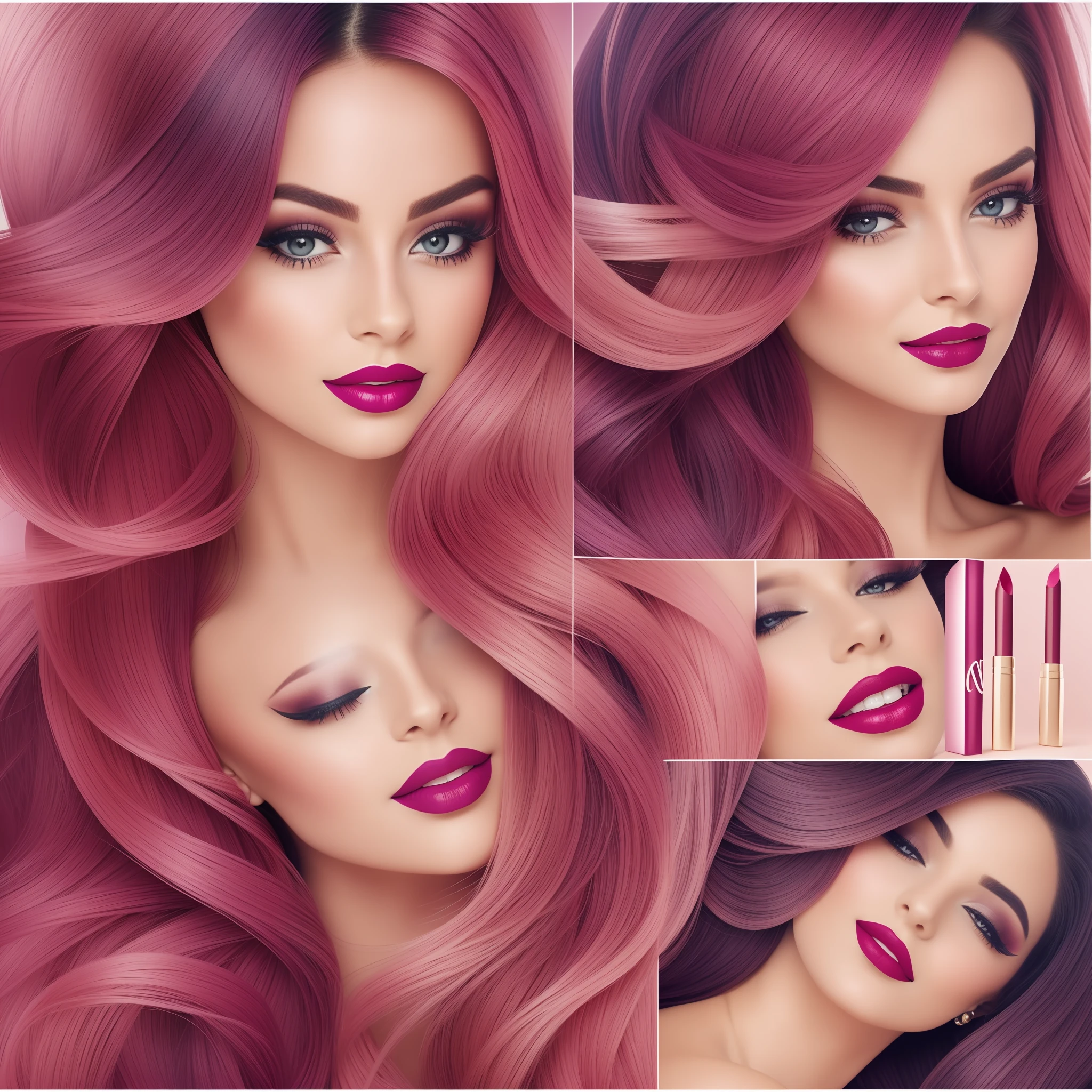 Your beauty needs, our lipsticks have come true! This lipstick is this year's hit, with unparalleled color and stunning durability. Whether it's your everyday or dinner look, it gives you great results. What's more, our lipsticks come in a wide range of colourways, so you're sure to find the one that suits you best. The lipstick also boasts a comfortable texture and a dust-free gliding experience, leaving your lips soft and shiny. Whether you want to make yourself look more beautiful or want to add some highlights to your makeup, this lipstick is an unmissable choice. Come and try it and let us show your charm together! --auto --s2
