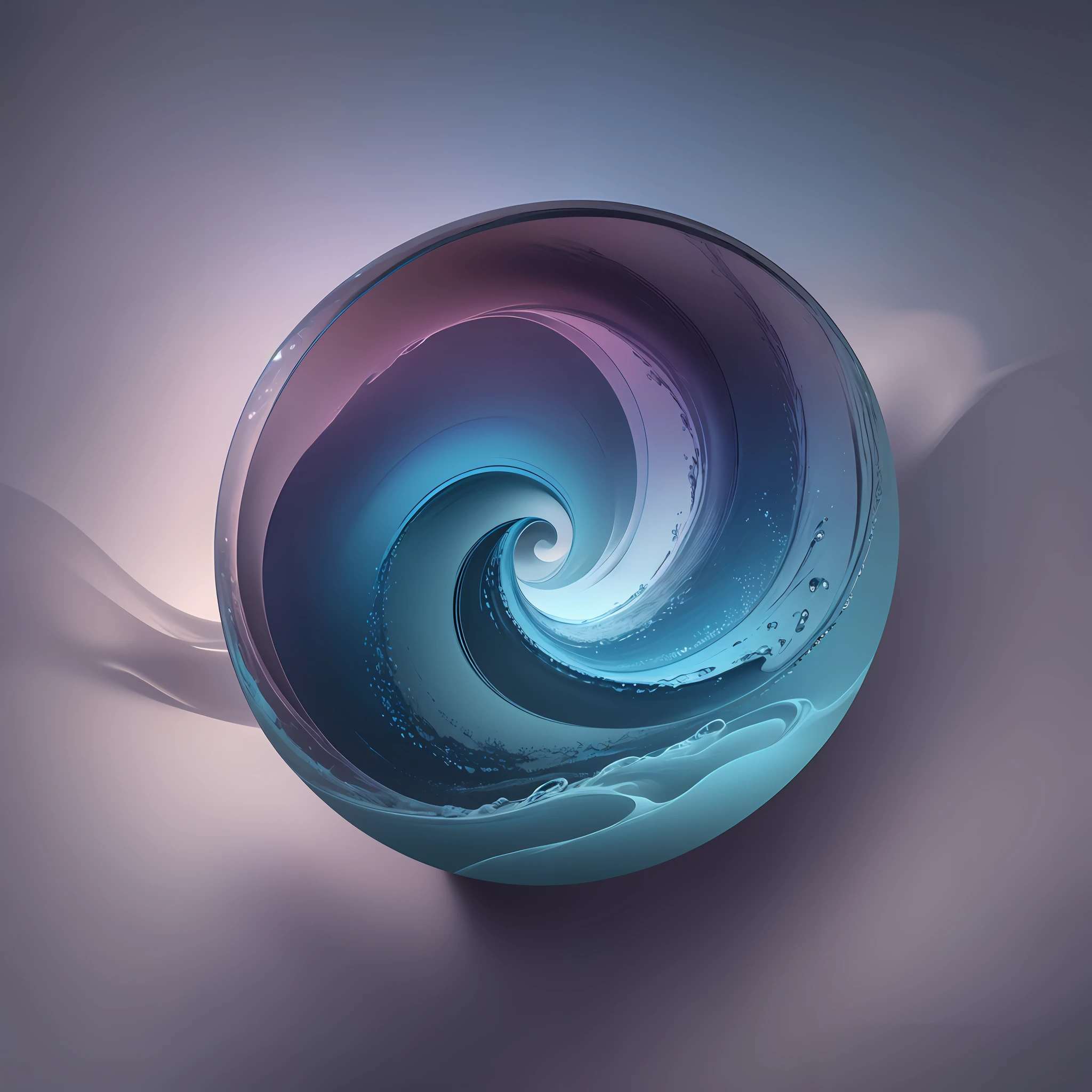 macos gradient wallpaper, abstract surrealism, (smoke: 0.6), (smooth: 1.2), 3D momentum, luminous color mix, simple, depth, waves, light ridge, fire, tech blue