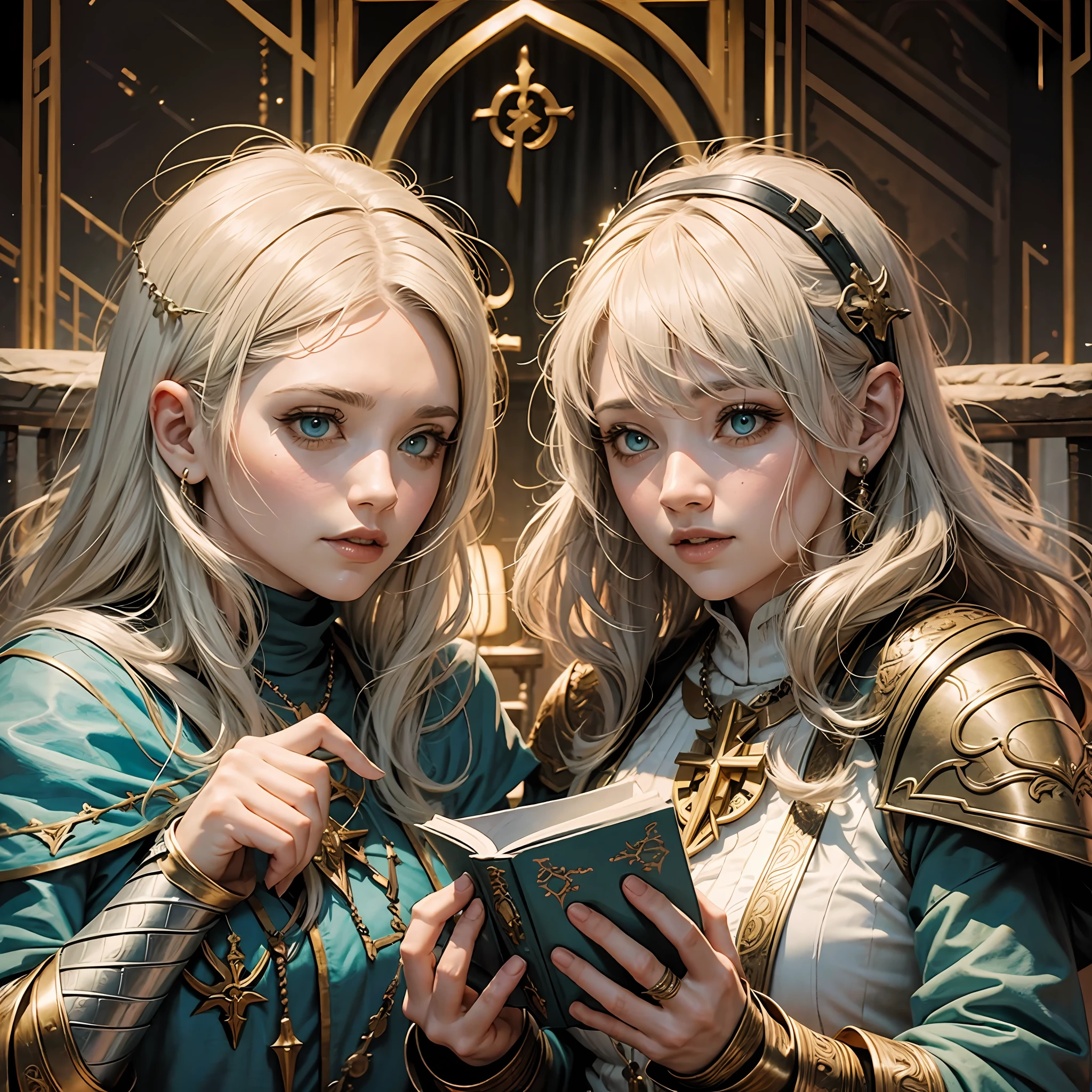 dnd cleric female next to priest female --auto --s2