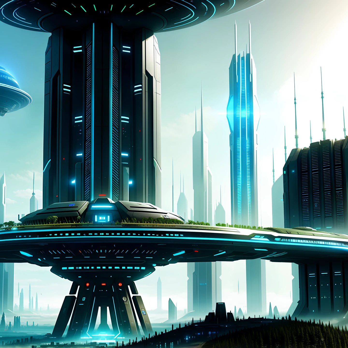 civilization megastructure futuristic world alien universe extraterrestrial cyberpunk top quality masterpiece sci-fi
