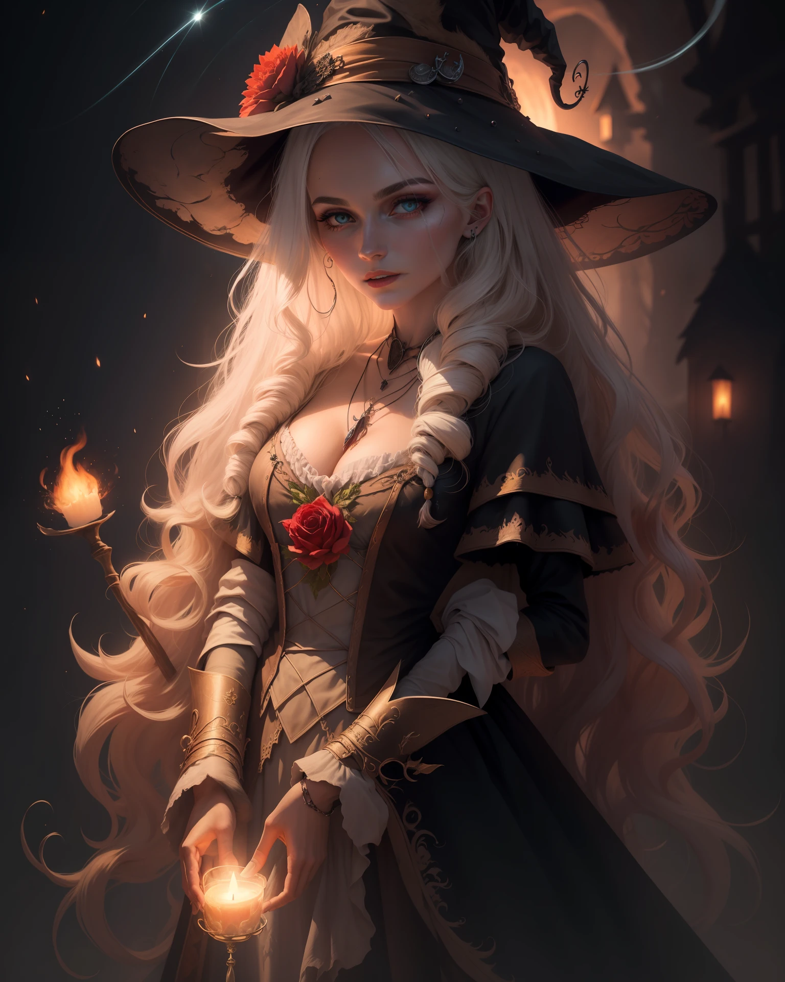 The witch is gorgeous