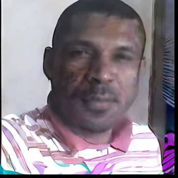 arafed man in striped shirt looking at camera through window, atef, mohamed reda, mohamed chahin, ronaldo nazario fenomeno, profile picture, 4 0 years old man, george pemba, profile pic, ronaldo luis nazario de lima, about 3 5 years old, mongezi ncaphayi, profile photo