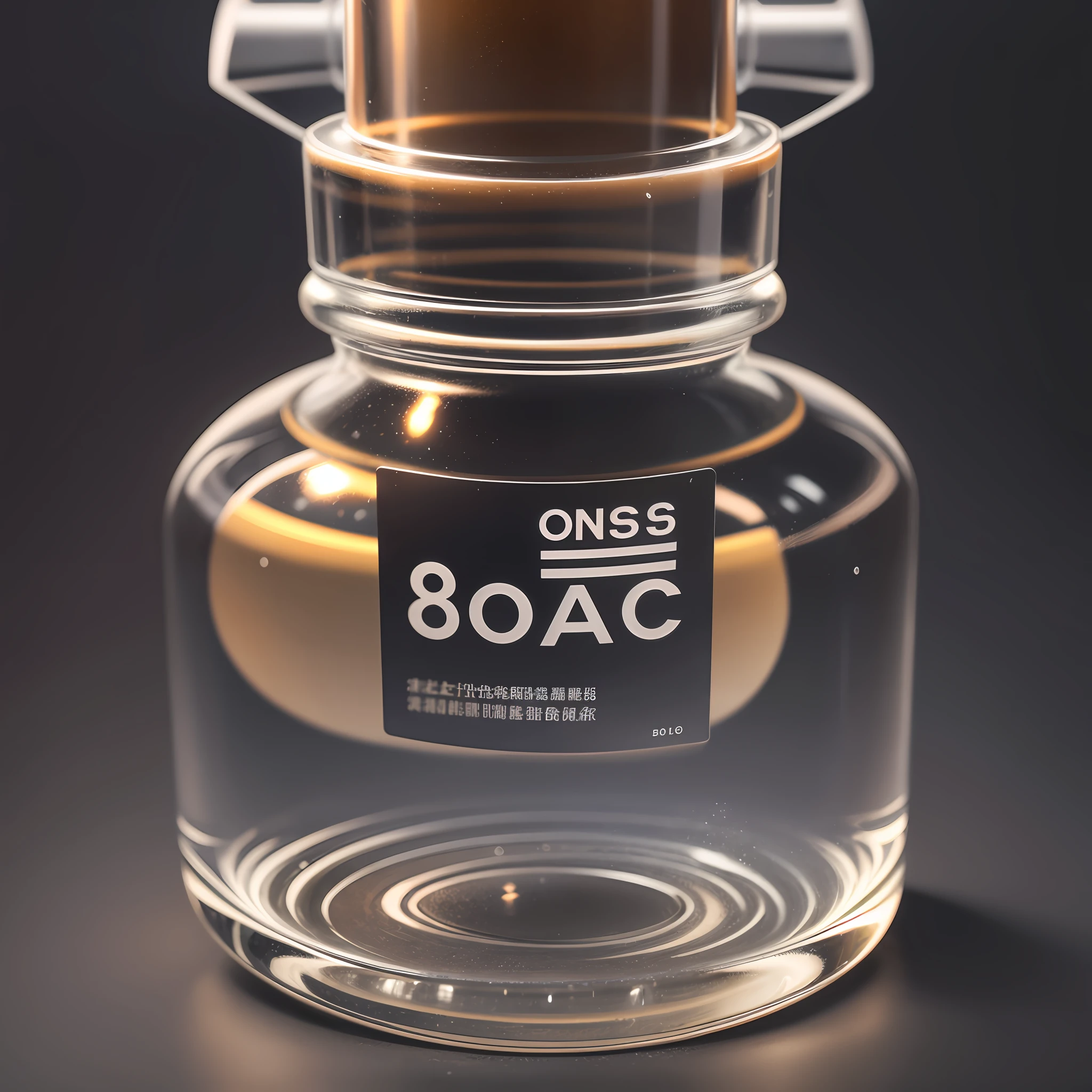 a close up of a bottle of liquid on a black background, 8l, 8 l, clear liquid, product photo, 4l, toddler, ldpe, wash, “organic, 王琛, hdpe, professional product photo, cleanest image, sus, elegent, ultra - quality, qiangshu, clean design, n 9 --auto --s2