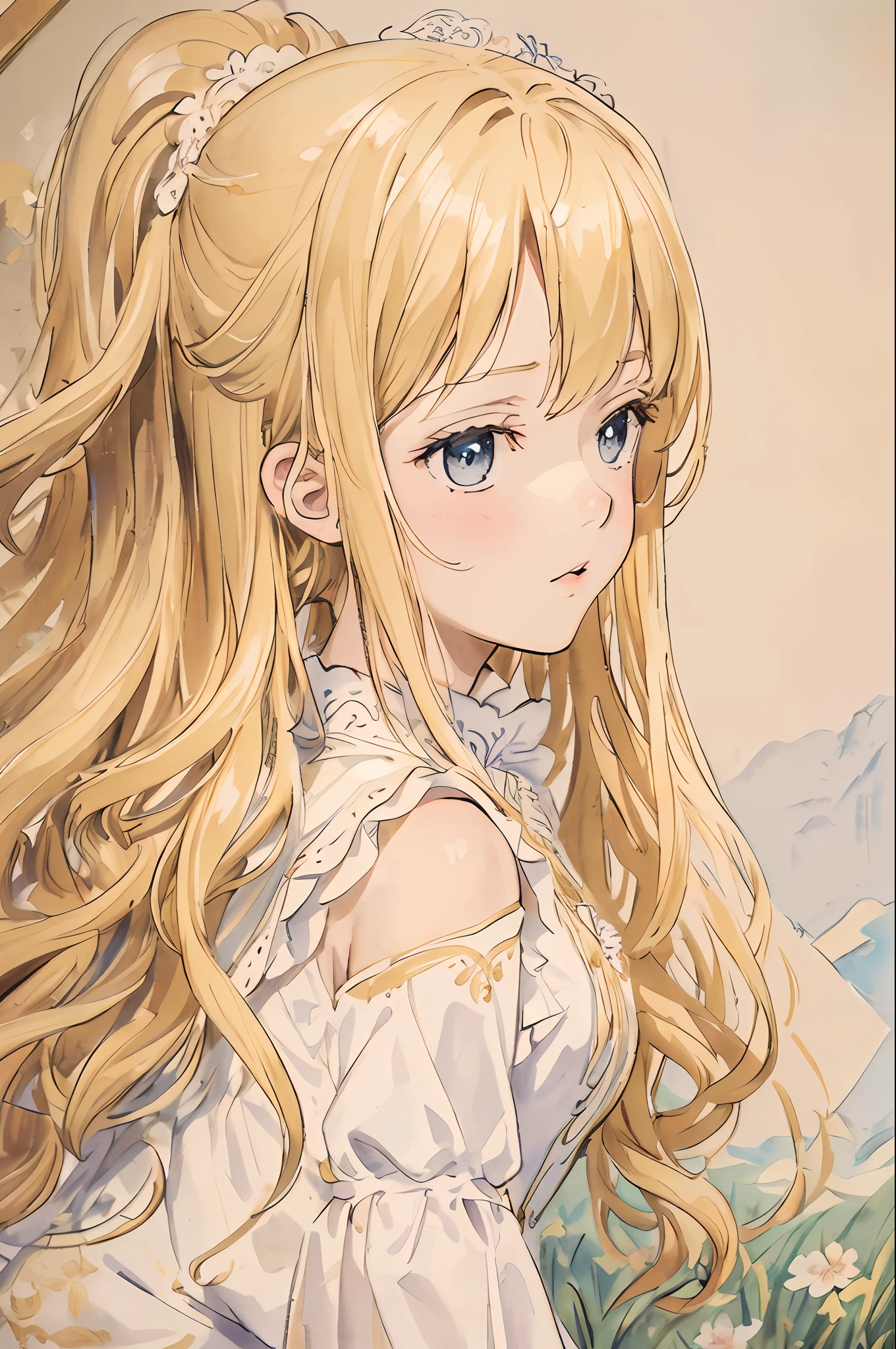 masterpiece, best quality, an extremely delicate and beautiful girl,an extremely delicate and beautiful, world masterpiece theater, ultra-detailed, highly detailed, best quality, blonde hair, highres, extremely detailed,1girl, best quality, illustration, looking at viewer, impasto, canvas, oil painting, realistic, realist ,real,