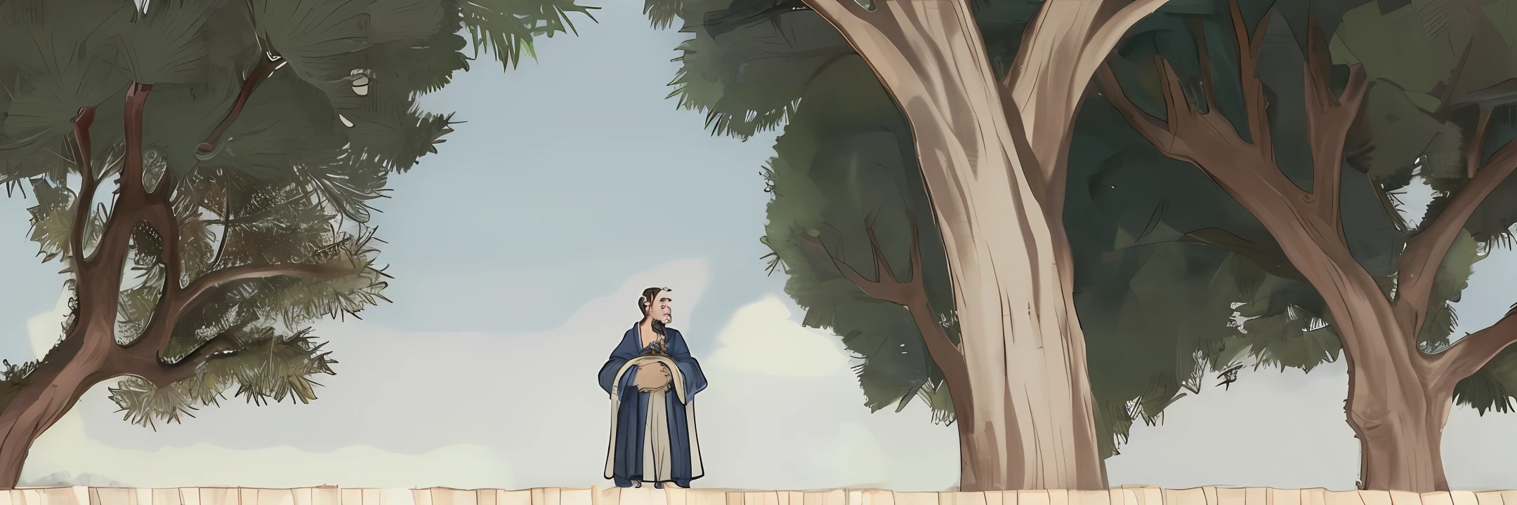 Shangqiu, the capital of the Song Kingdom, under a juniper tree in the middle of the city, concise and logical words were spoken in the husky and old vocal cords characteristic of the elderly.
The old man wore a brown shirt, the top of his head was bald, and only some gray hair in front of his sideburns.
Although the old man is old, his back is still straight, and even the scars of the years, which the world cannot match, can not make him bend over.
Under the brown shorts, it is no longer the strong and robust repellent shell that can run for thousands of miles for the sake of righteousness in his heart, but his heart has not changed.
The heart has not changed, the body is naturally straight and unyielding, the eyes are still bright, and the words in his mouth are as simple and free as when he was young.
Under the tree, more than thirty young men dressed in linen and short brown sat on their knees, either frowning or scratching their heads as they listened to his husband's words.
I don't know how long it took, and finally a young man slapped his thigh heavily, revealing a look of sudden realization.
Looking up at the old man under the tree, the respect in his eyes was even stronger.
The sound of young people slapping their thighs was crisp, like the thunder of spring, bringing the continuous summer boom after that, and the remaining young people gradually understood, nodding and clapping their hands in unison.