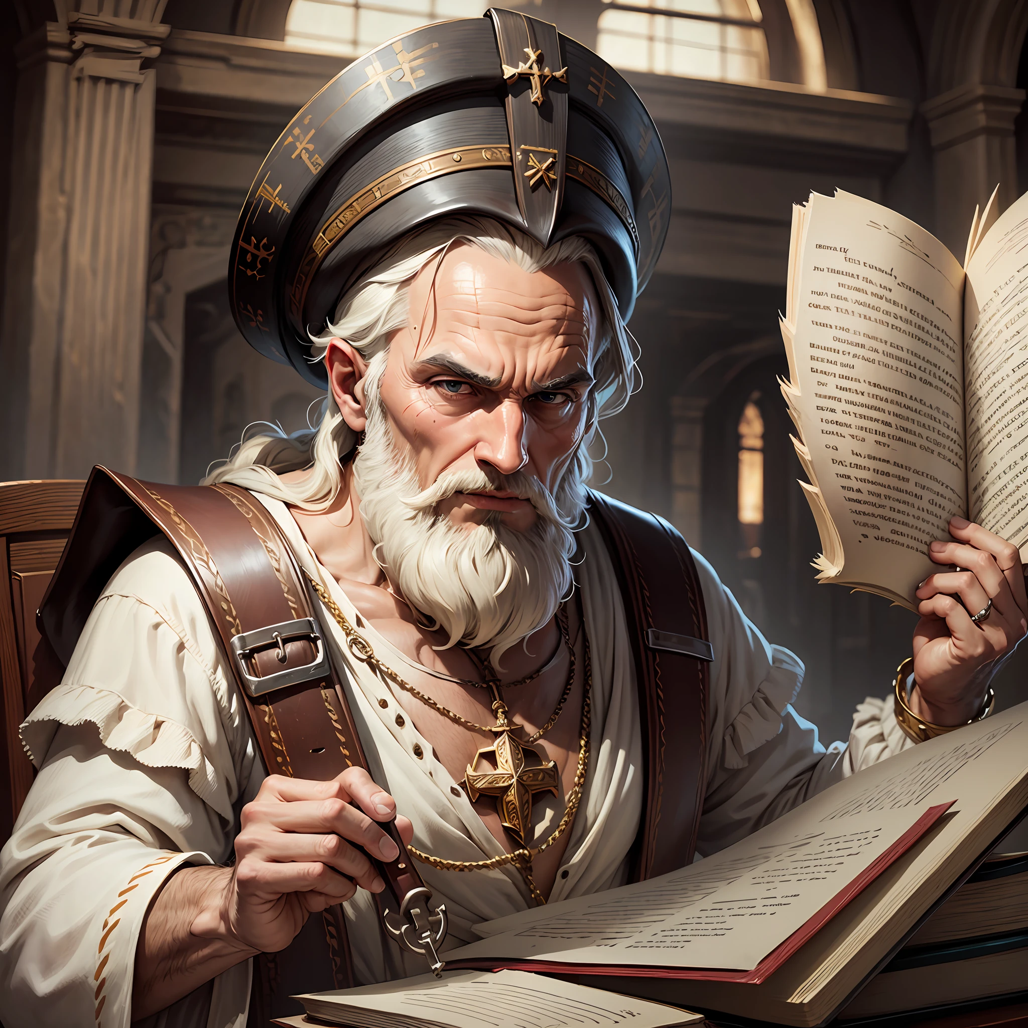 Apostle Paul, best quality, sfw, ultra detailed, 4k --auto --s2