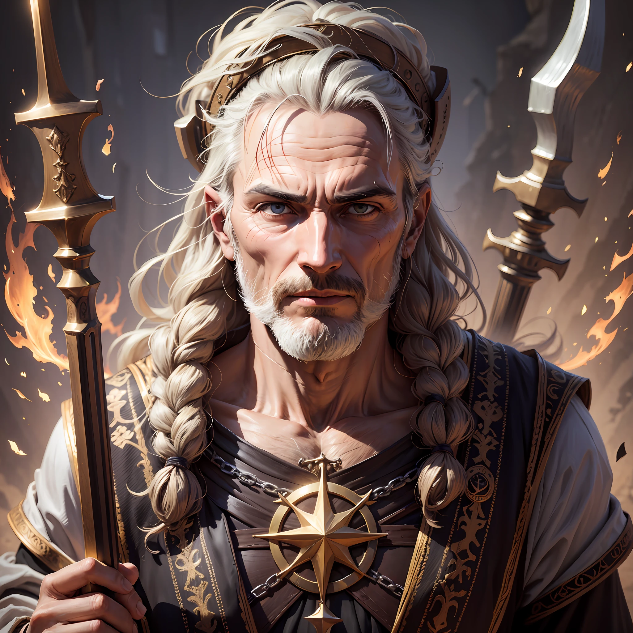 Apostle John, best quality, sfw, ultra detailed, 4k --auto --s2