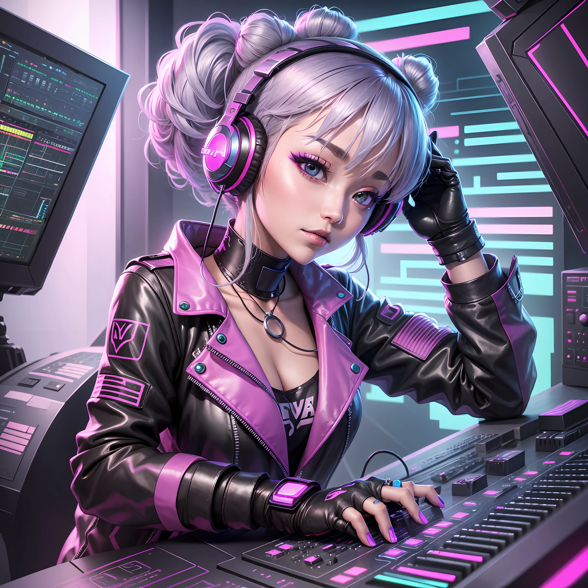 FL Studio, Cubase, DAW, DTM monitor screens