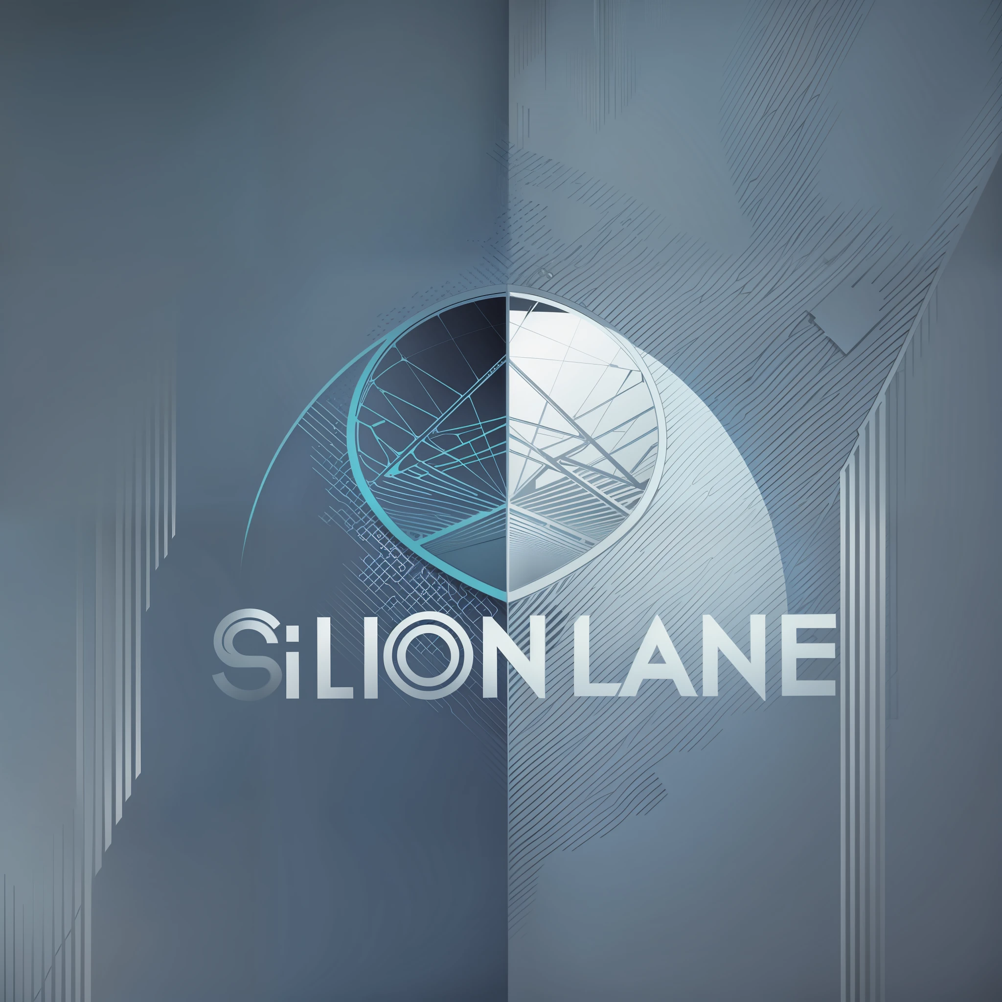 silicon lane innovation lab, logo, vector, line art, design, inspiration, straight, symmetry --auto --s2