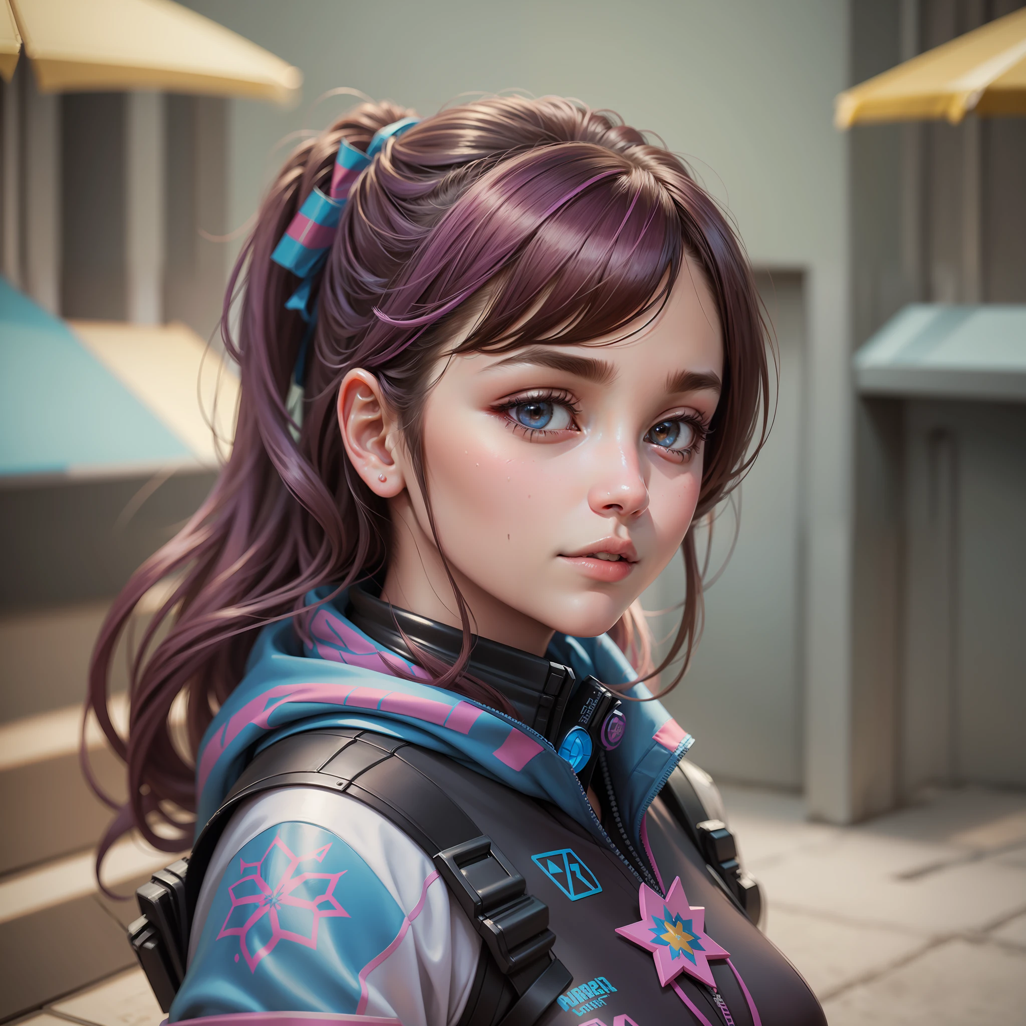(best quality, masterpiece:1.1), (realistic:1.4), 1girl, portrait,  (corneo_dva)