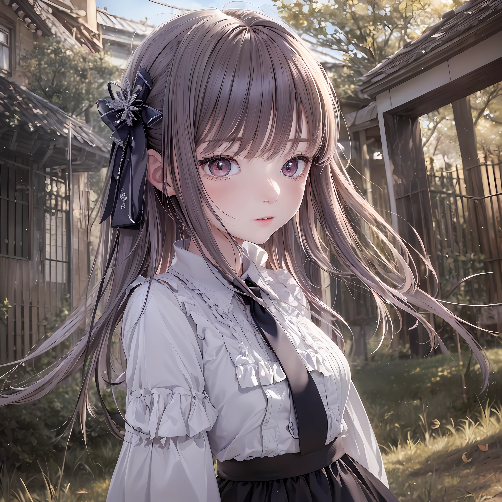 (masterpiece), best quality, ultra-detailed, extremely detailed CG unity 8k wallpaper。 The picture is mainly based on the touching loli girl, showing her cute eyes and delicate and beautiful appearance, full of cute loli style. The picture style is light, and it can also show a soft emotional atmosphere. --auto --s2