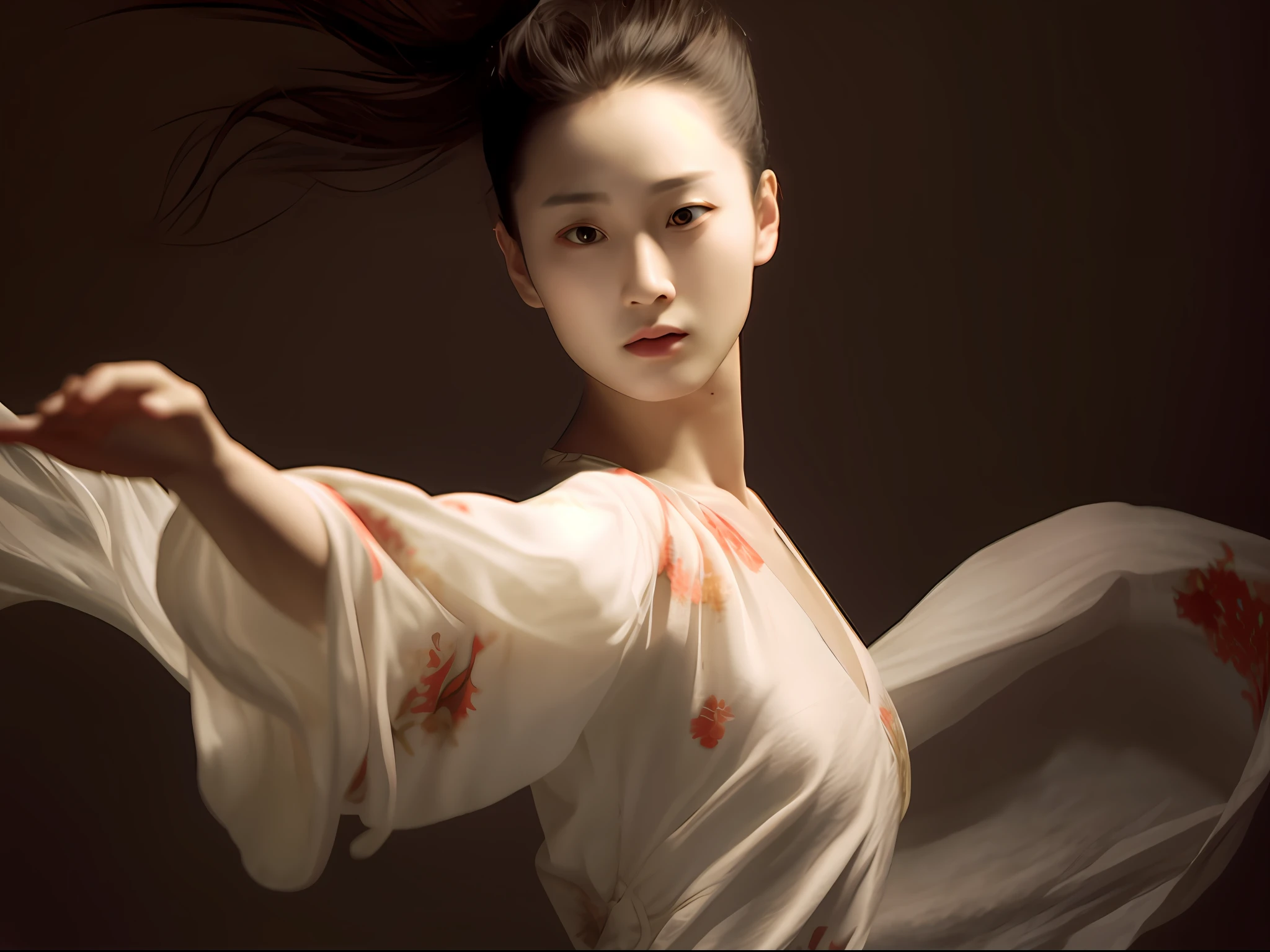 (Hanfu, dress:1.2, woman, whole body, safflower:1.1, Zhang Yan:0.9, Zhang Jingna, Chen Yifei:1.1, Yunduxi, Zhang Han:0.9, Author:Fei Danxu, Xia Yong, Zhang Xuan:1.1, Digital Art, Tang Yifen, Zhao Yong:0.9)