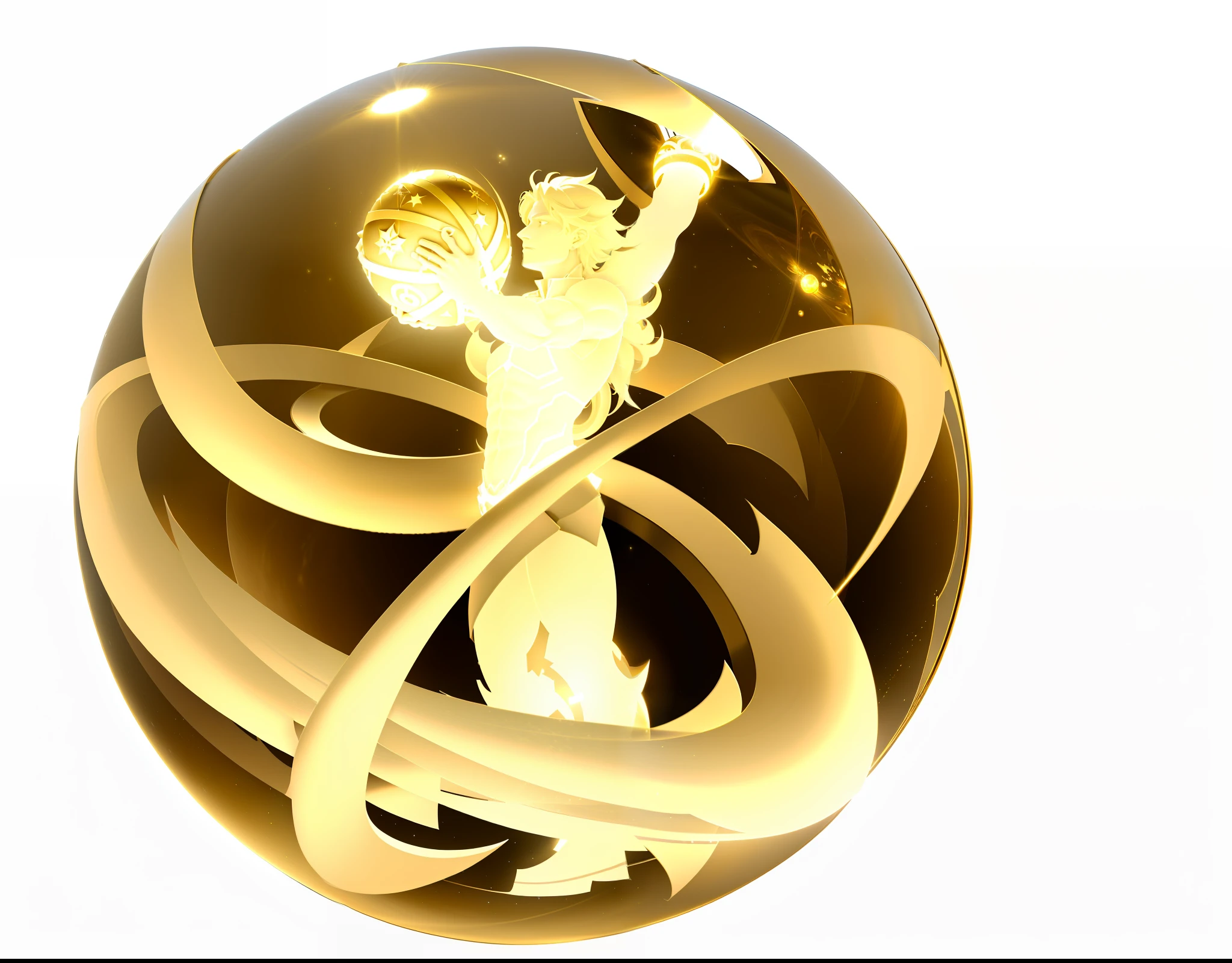 Arad Image of Golden Ball, Godsend, Gold Medal, Magical Glow Sphere in Mid-Air, Artist Rendition, Depicted as 3D Rendering, CGhSociety Award, Gold, Height Rendering, Venus Planet Symbol, Impartial Rendering, Rendering Art, Fantasy Game Spell Symbol, Blizzard, Hero Engine, Round Logo