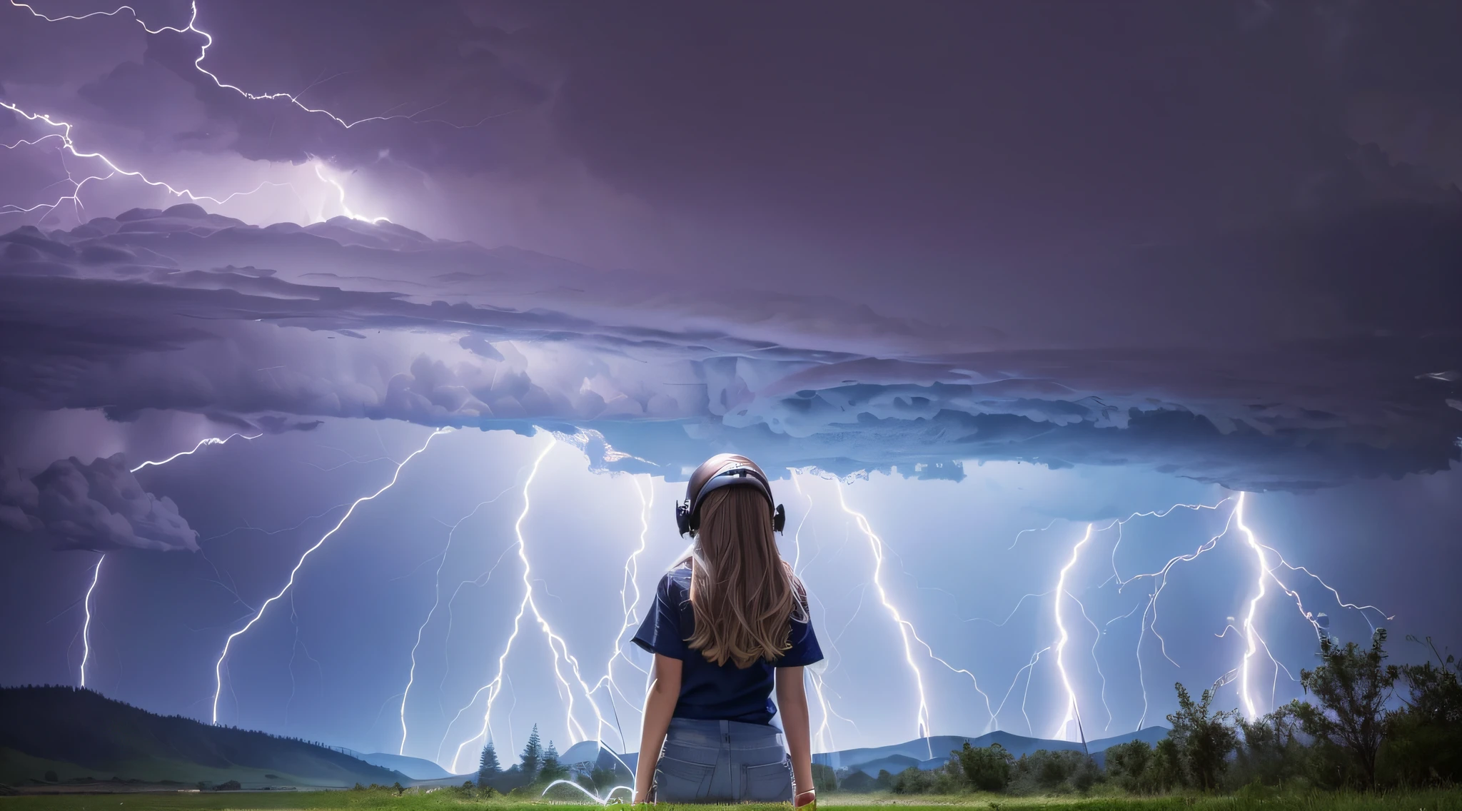 a 14 YEAR OLD GIRL Of headphones, lightning, with thunderstorms, thunderstorms, with lightning, crackling with lightning, lightning storms, thunderstorms, lightning storms, lightning!!!, effects of lightning, severe weather storms, electrical storm, lightning storm, detailed lighting and thunder, during a storm, in a lighting storm, thunderstorm, dark storms with lightning --auto --s2