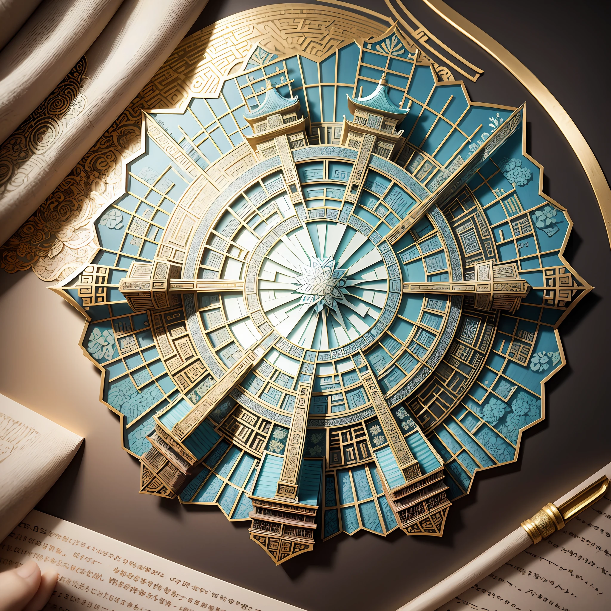 beautiful illustrations,Paper Cuttings art
Paper Cuttings art3a.8kTempleof Heaven Beijing,exquisite detailscolorfulplane illustration style..3d8khigh-definition high-quality --auto --s2