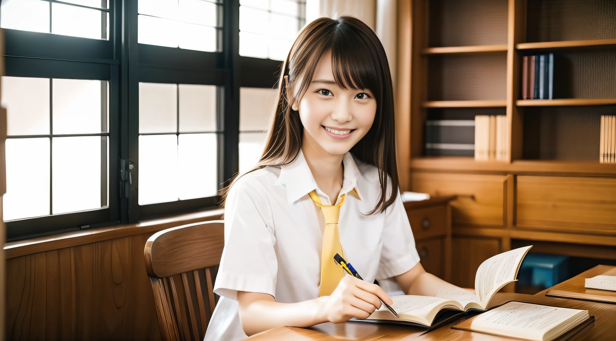 Yellow tie pen