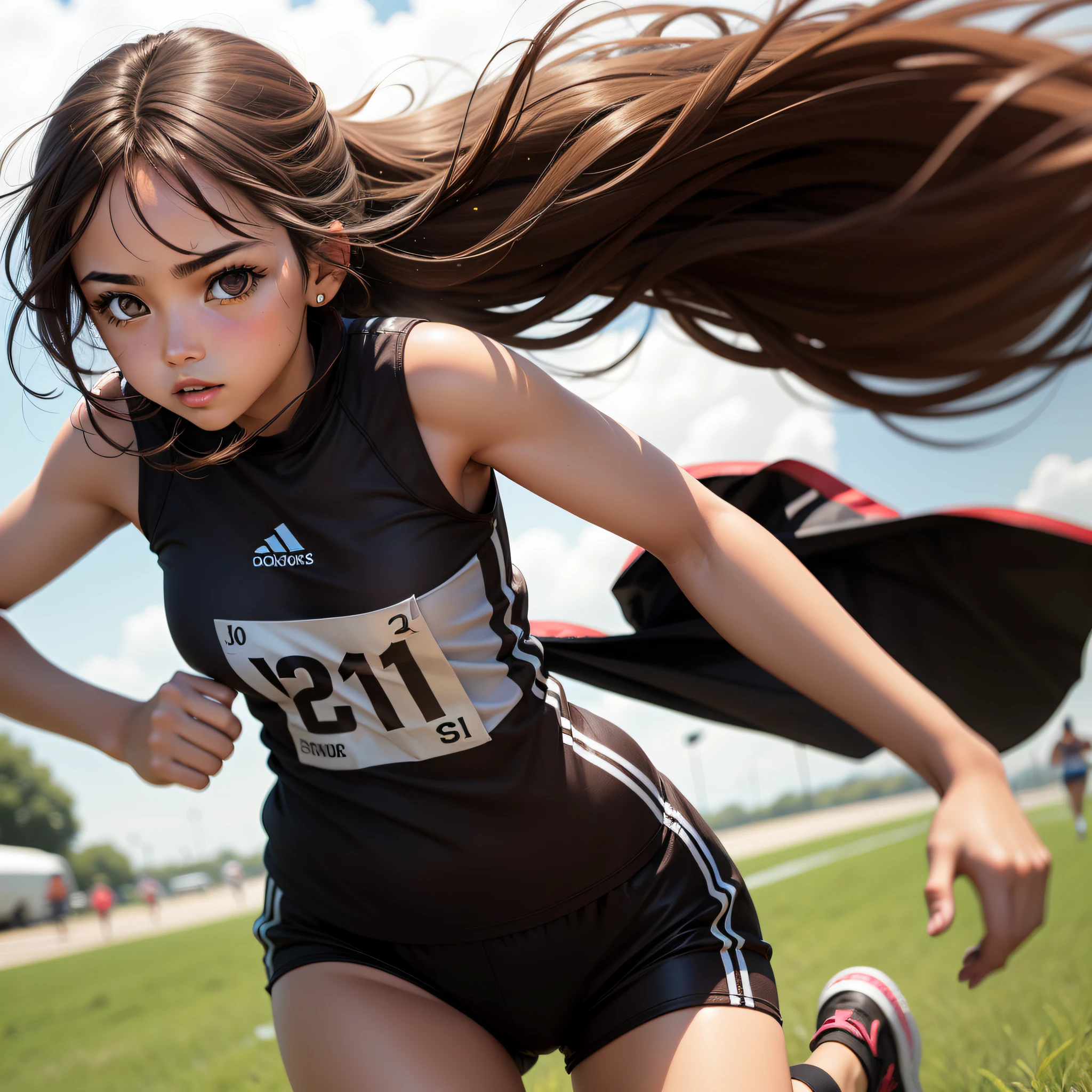 (Dark Brown Eyes:1.2), 1 Girl Is Running --auto --s2