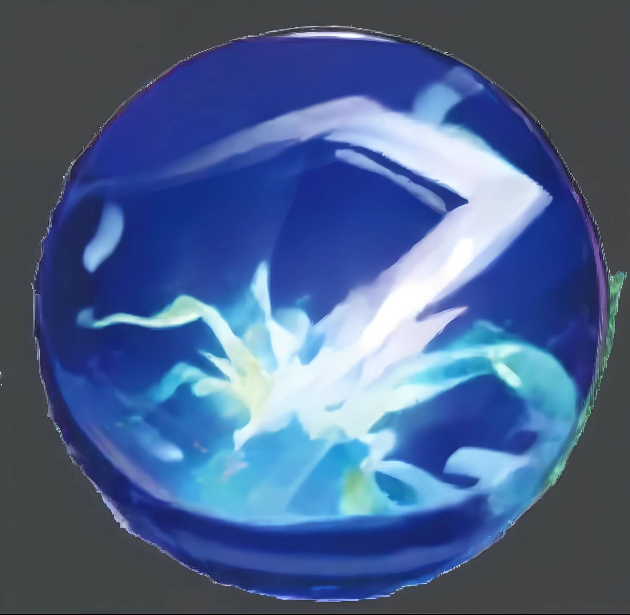 there is a blue glass ball with a white and blue design, mana flowing around it, blue fireball, iridescence water elemental, magical glowing sphere in midair, lightning mage spell icon, magic frozen ice phoenix egg, world of warcraft spell icon, glowing sphere, ghost sphere, orb of agamento, the orb of truth, luminous water elemental