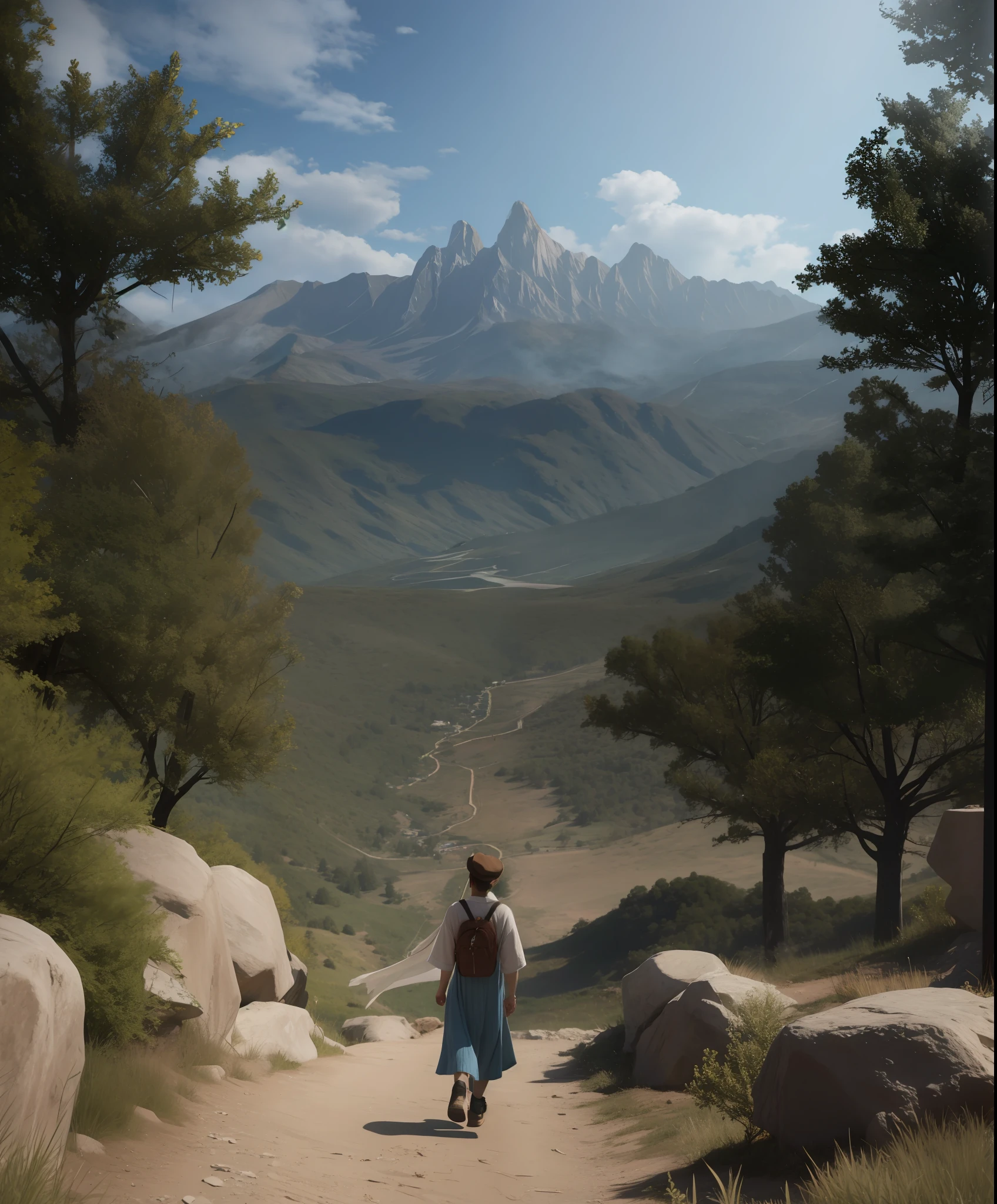 A Cinematic scene from