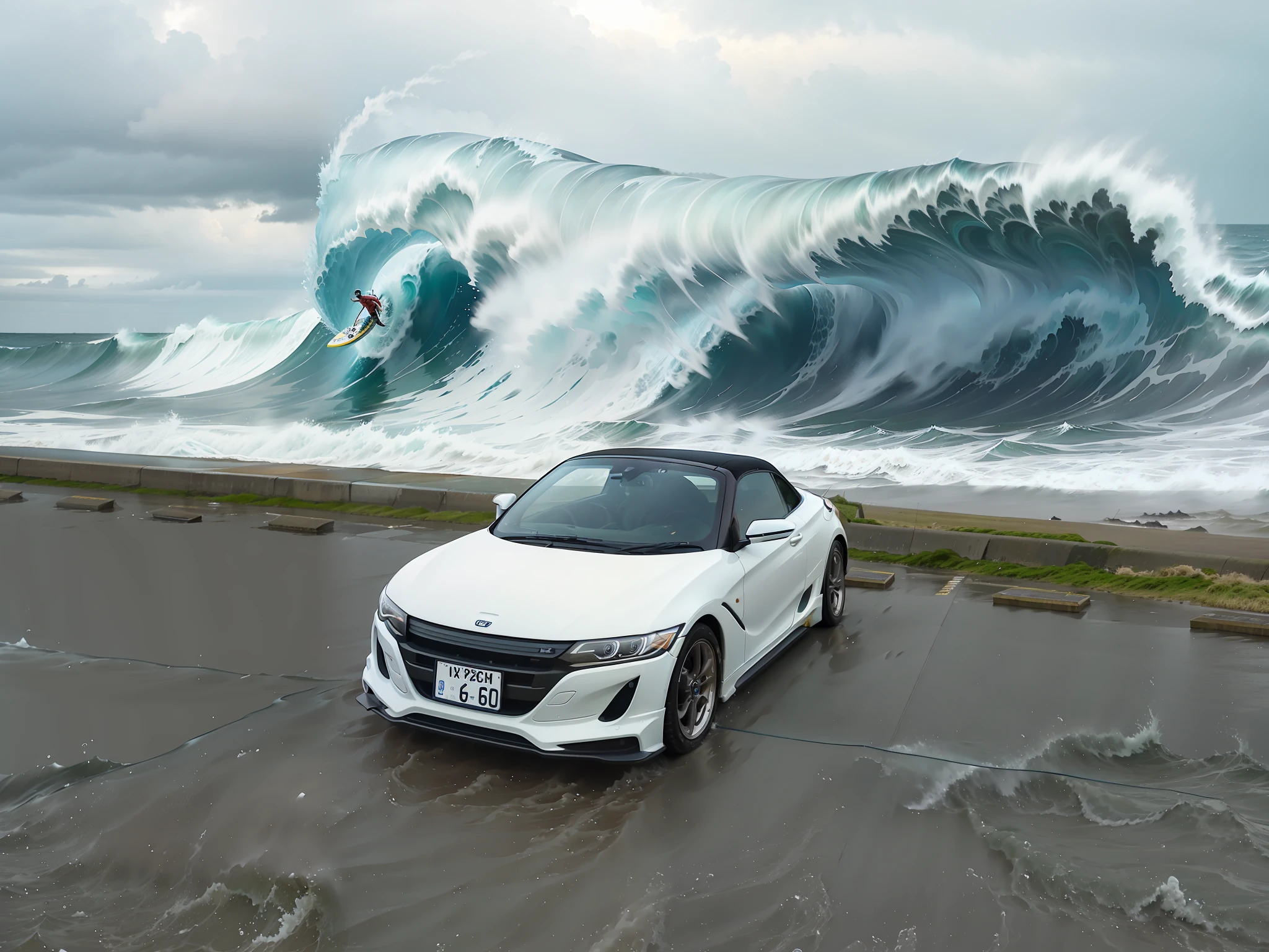 Big wave typhoon
