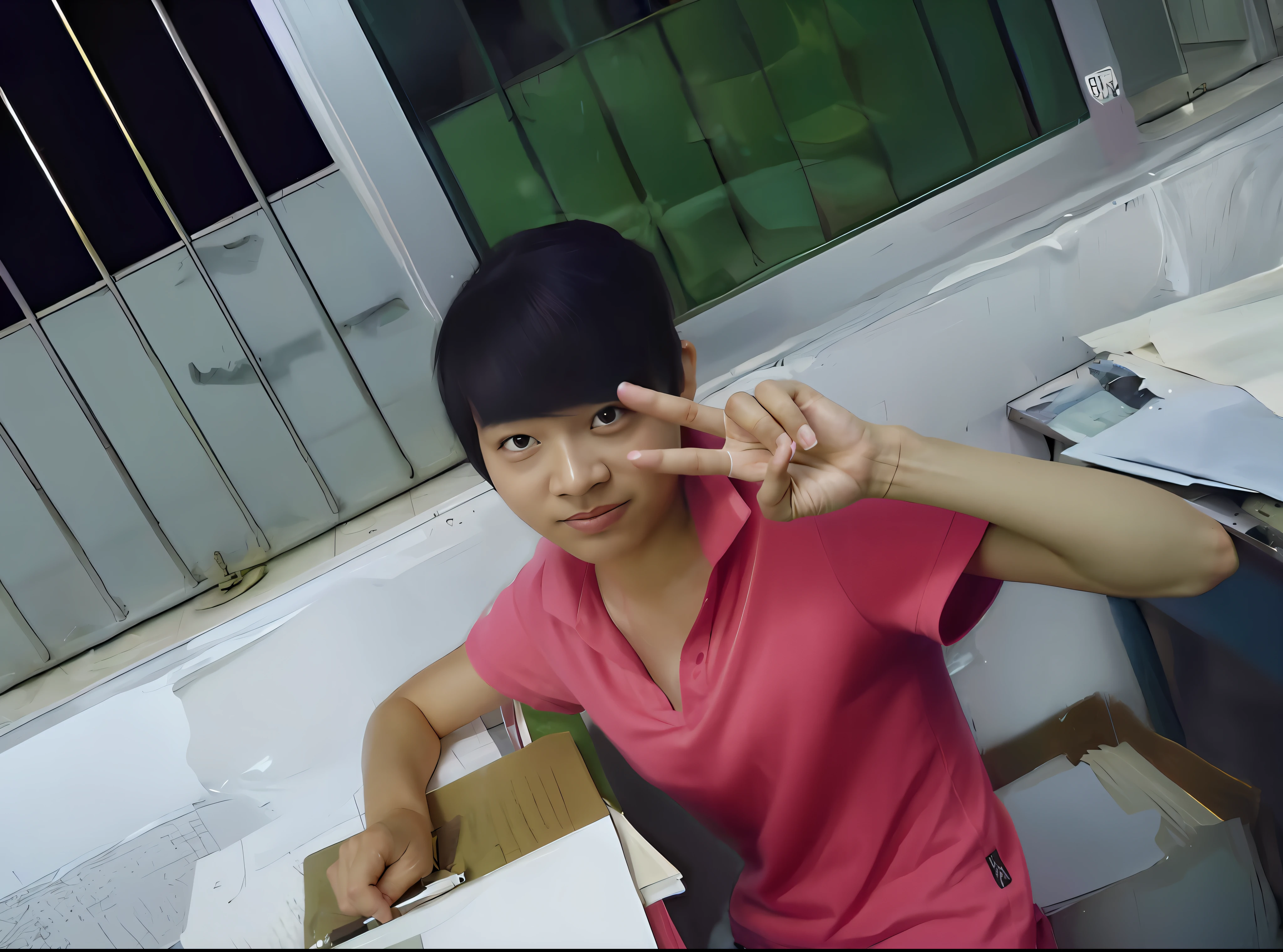Pink T-shirt