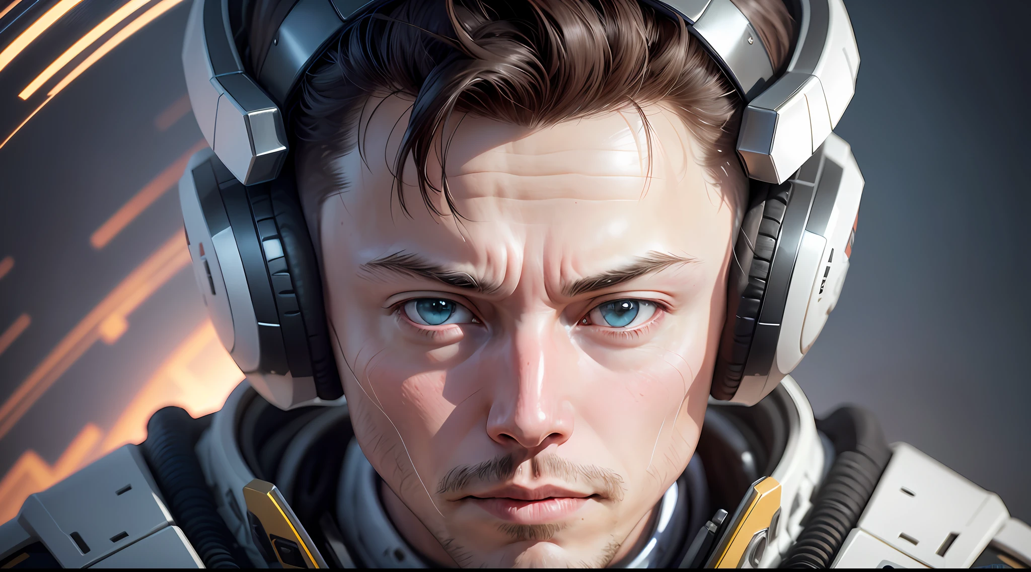 (symmetry), centered, a (((next)) portrait from above, (Elon Musk), Man in black jacket standing in front of a space shuttle, a white man, natural skin, clothing details, texture 8k, 8k, insane details, complex details, hyperdetailed highly detailed, realistic, soft cinematic light, HDR, sharp focus, ((((cinematic visual))))), intricate, elegant, highly detailed --auto --s2