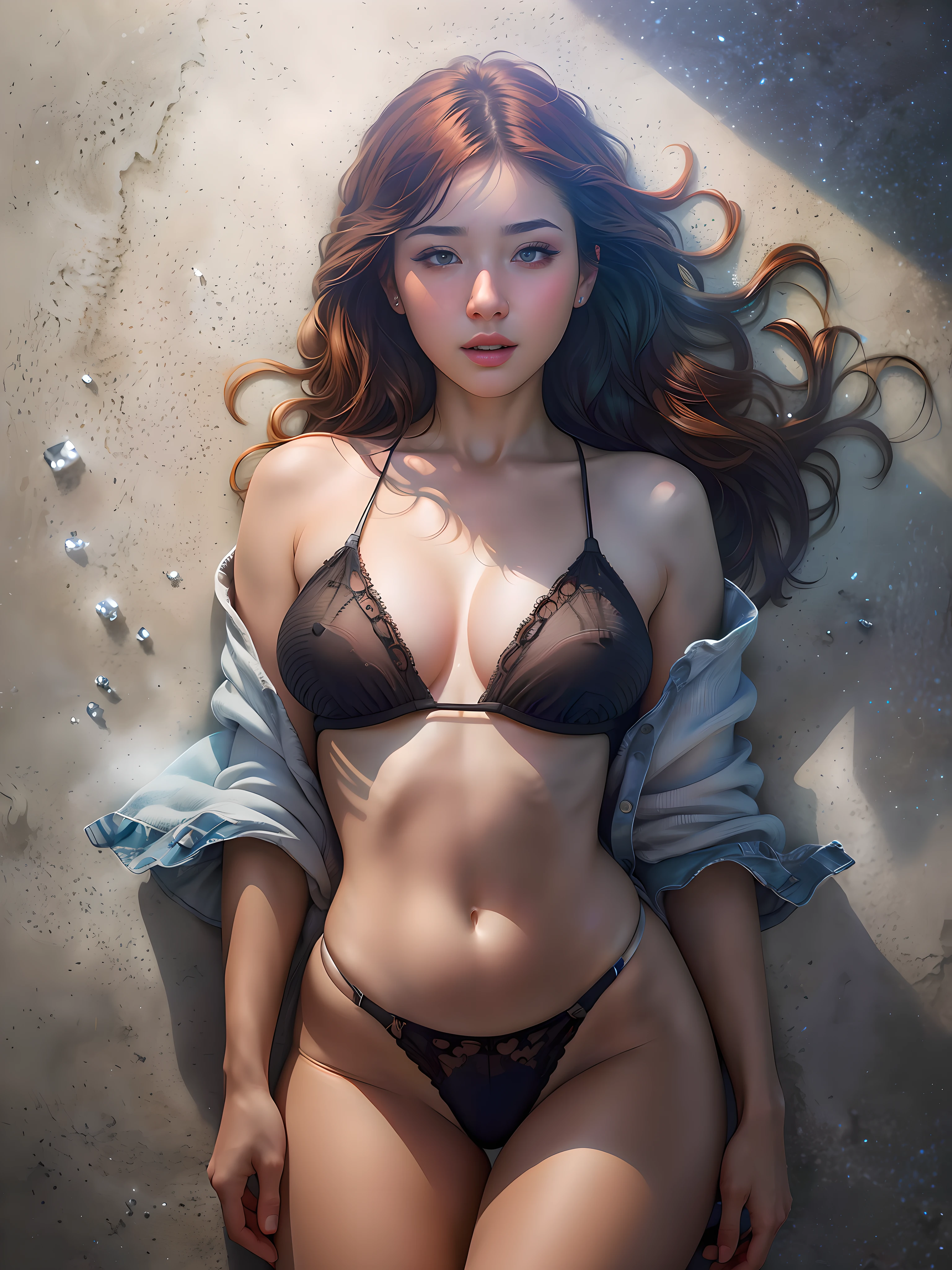 (full body:1. 5), kpop idol, beautiful Korean girl, white t-shirt, beautiful detailed eyes, small breasts, (eyelashes:1. 1), ((8k, RAW photo, highest quality, masterpiece), High detail RAW color photo professional close-up photo, (realistic, photorealism:1. 5), (highest quality), (best shadow), (best illustration), ultra high resolution, highly detailed CG unified 8K wallpapers, physics-based rendering, cinematic lighting), (aegyo sal:1), ((full body)), photorealistic, photo, masterpiece, realistic, realism, photorealism, high contrast, photorealistic digital art trending on Artstation 8k HD high definition detailed realistic, detailed, skin texture, hyper detailed, realistic skin texture, armature, best quality, ultra high res, (photorealistic:1. 4), high resolution, detailed, raw photo, sharp re, by lee jeffries nikon d850 film stock photograph 4 kodak portra 400 camera f1. 6 lens rich colors hyper realistic lifelike texture dramatic lighting unrealengine trending on artstation cinestill 800
