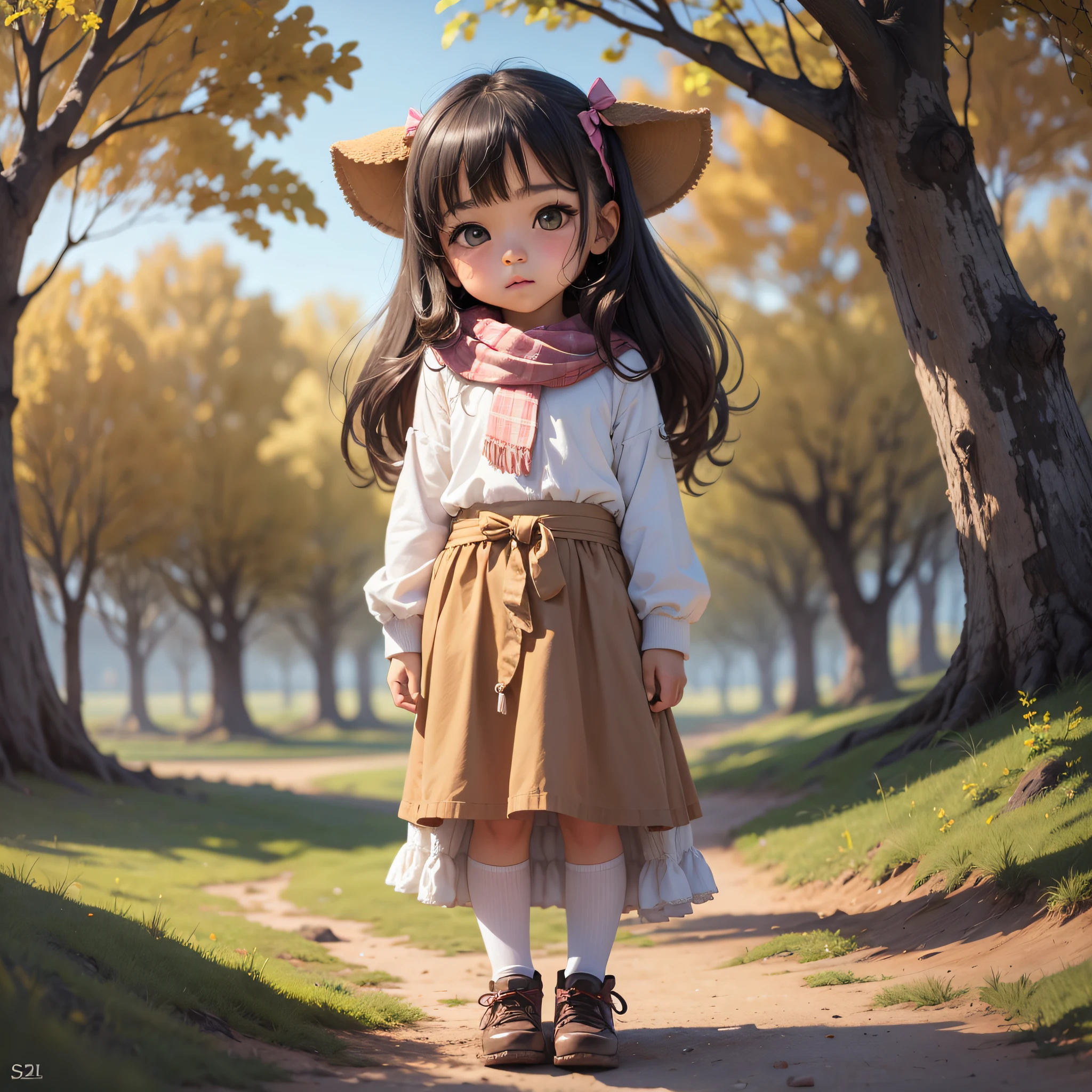 A cute little girl --auto --s2