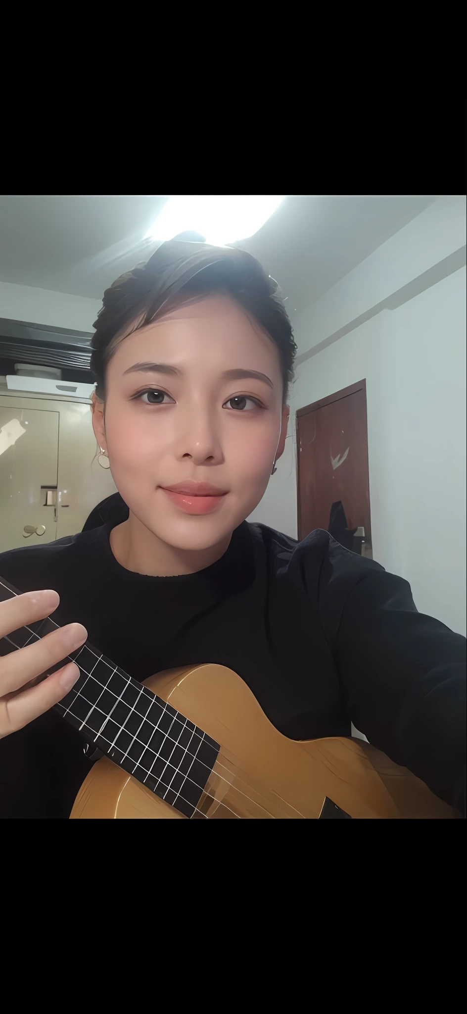 ((Best Quality, 8K, Masterpiece: 1.3)), 1girl, Slim Abs Beauty: 1.3, (Hairstyle Casual, Leaky Big Breasts: 1.2), Bikini, Super Fine Face, Delicate Eyes, Double Eyelids, Smile, Homely