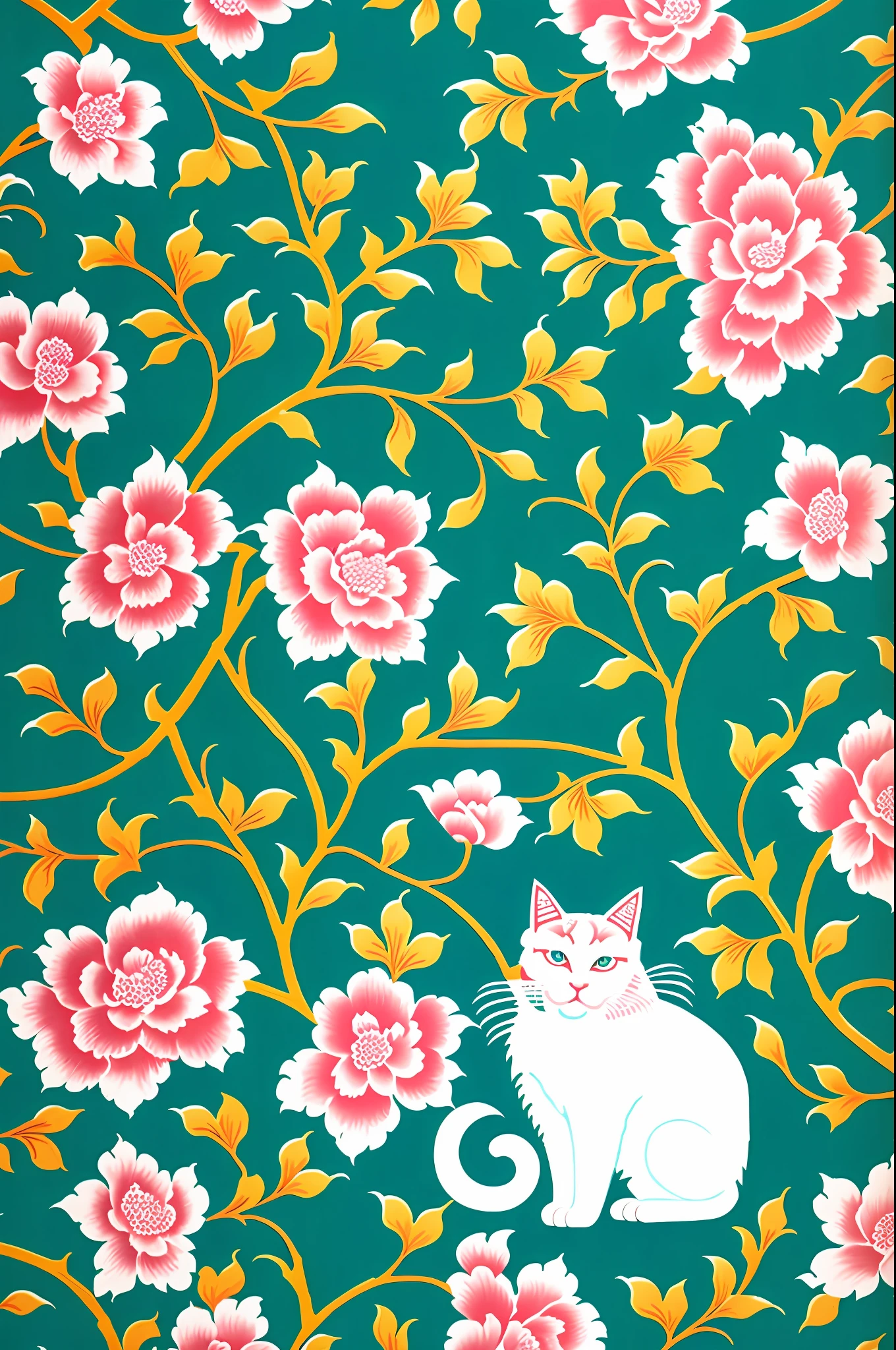 Chinoiserie Cat