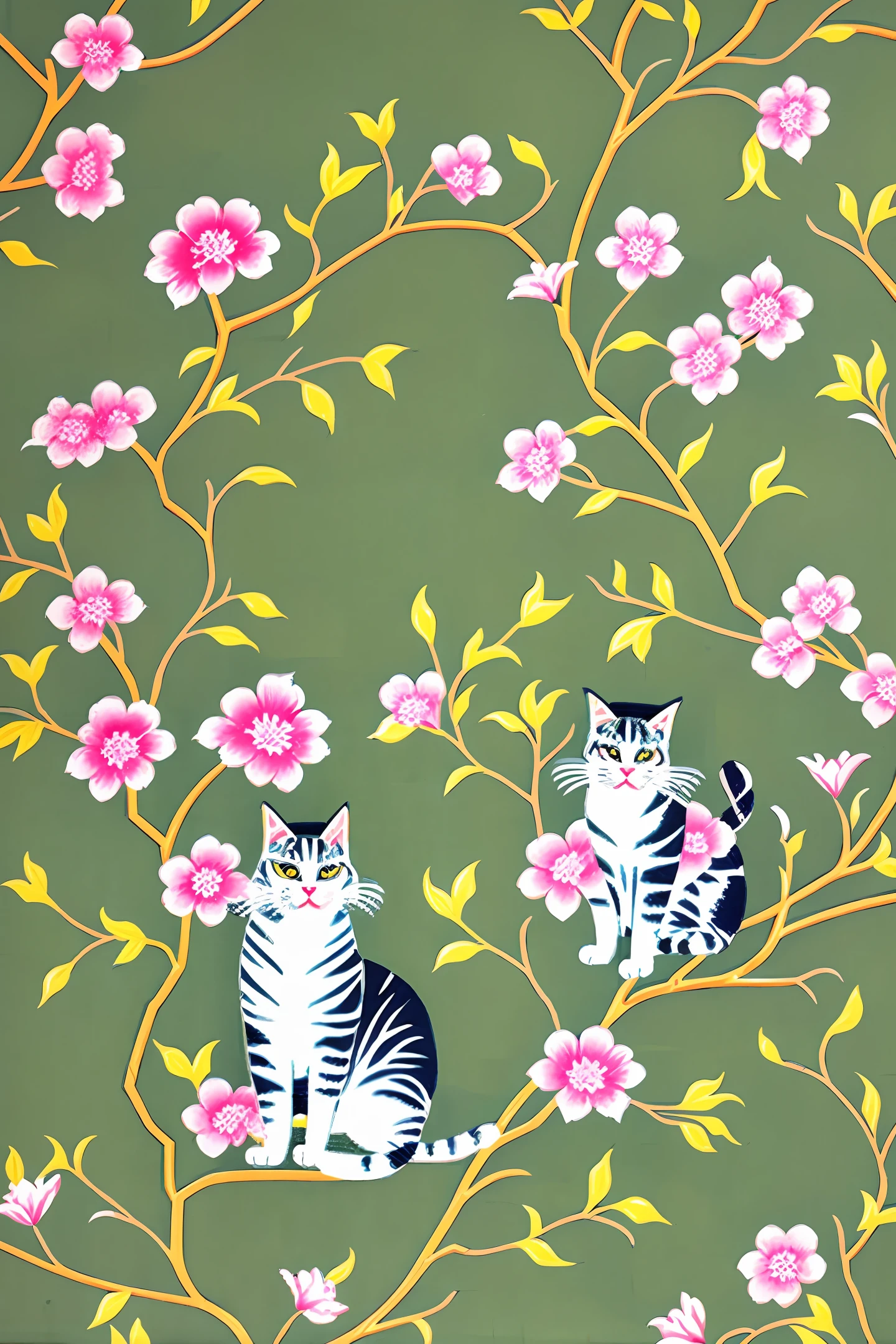 Chinoiserie Cat