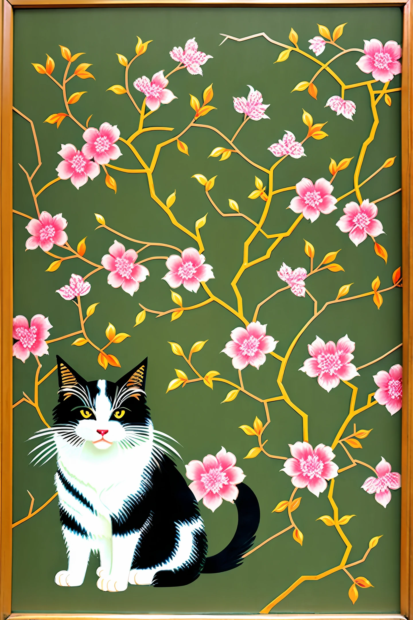 Chinoiserie Cat