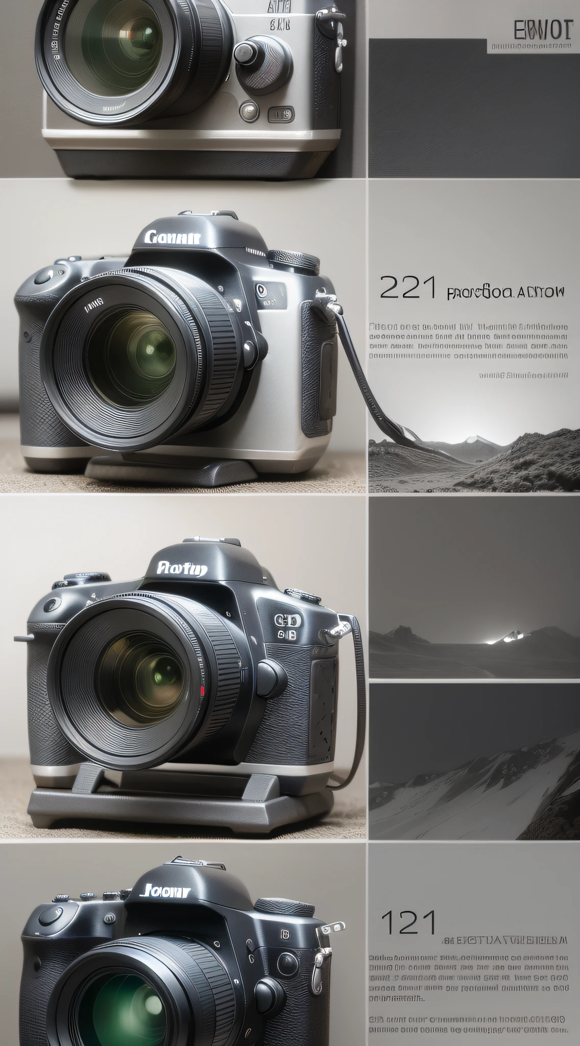 evolution of photographic technology over the years.
