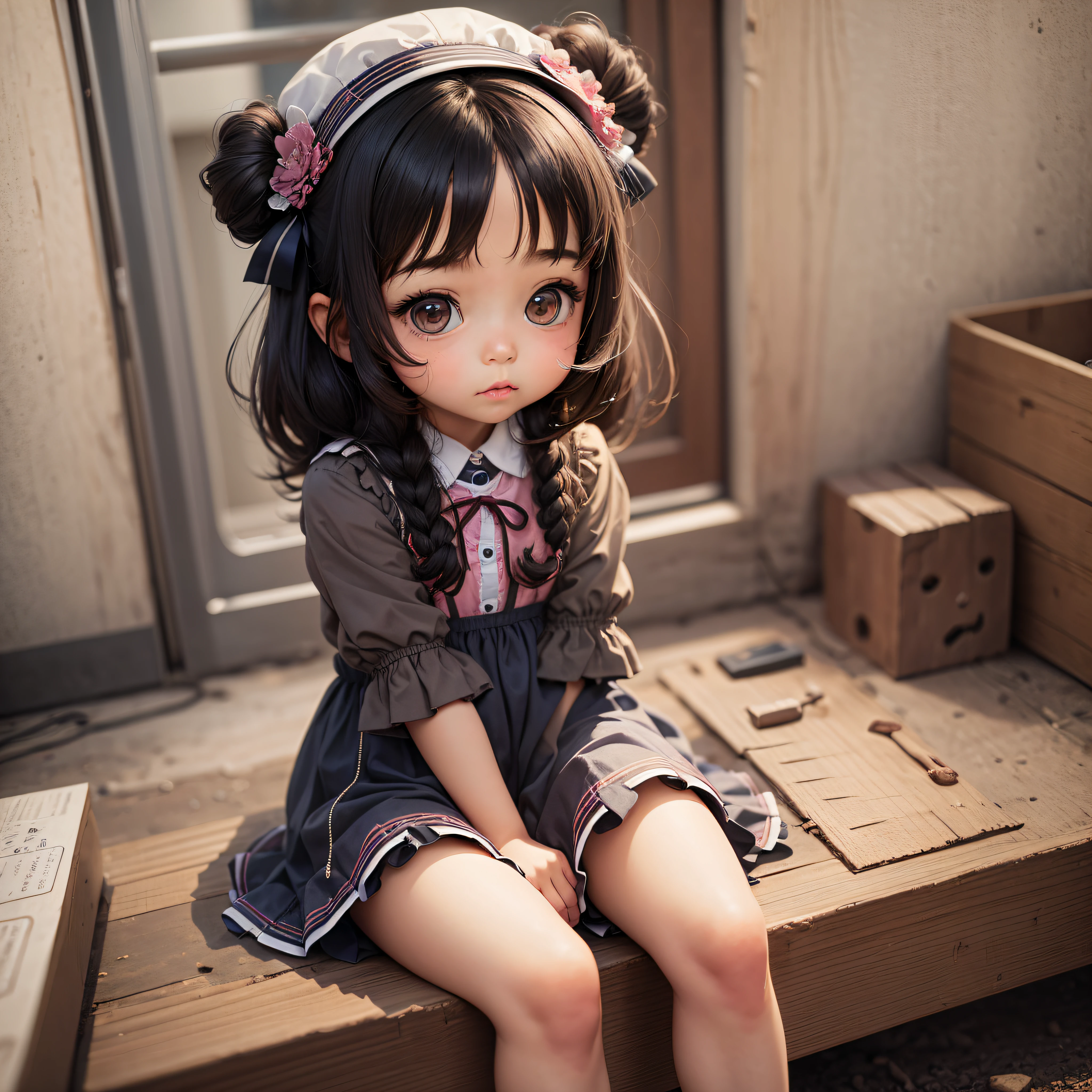 A cute little girl --auto --s2