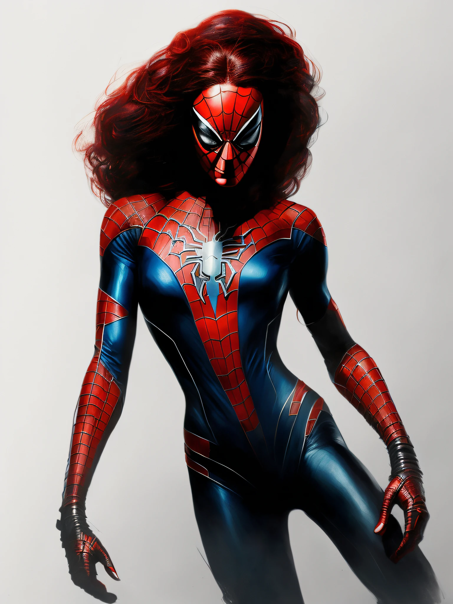 sidney sweeny as spider woman, concept art, 4k