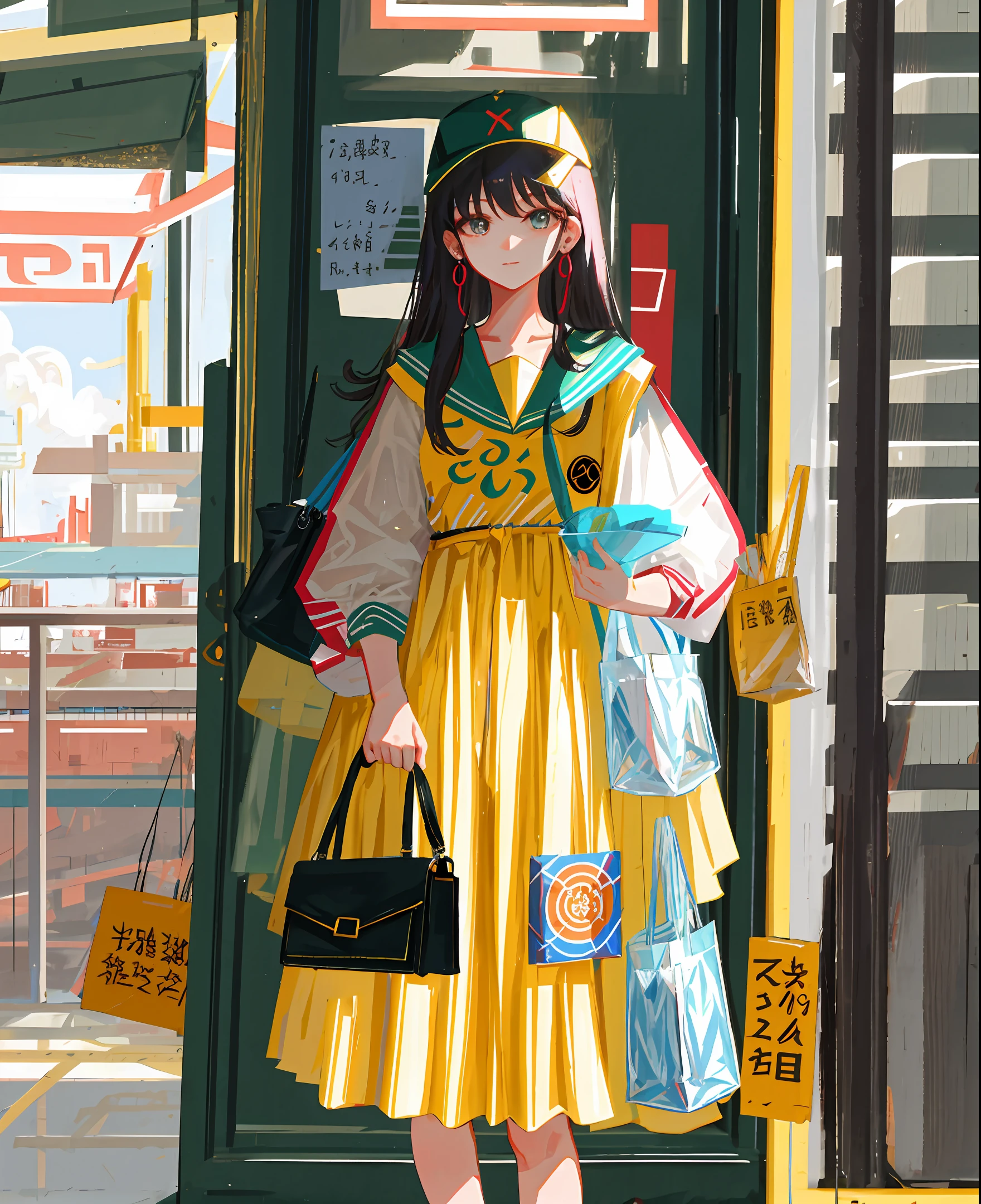 Zhou Lina showed off her brand-name bags at school, and everyone was attracted to her atmosphere, but upon closer inspection, these so-called high-end brands were actually used goods and outdated goods. Someone pointed out her outstanding performance, obviously lying, and she had to lower her head and show a lost look.
Drawing 4 Spell (prompt): Handbag, Name Brand, Show Off, Outdated Goods, Standout, Lie, Disappointment, Indoor Environment, lora:handbag:0.7lora:lying_face:0.5 Model:2.2D Doodle 4 Mirror 3, configuration zoom: 5, HD magnification: 1.5