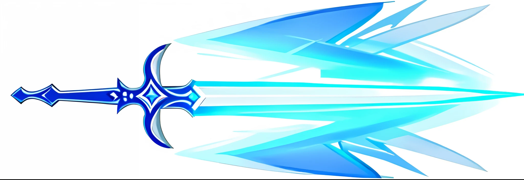 Sword, fairy sword, white background, simple background