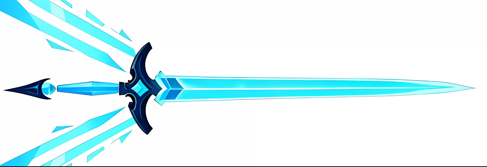 Sword, fairy sword, white background, simple background