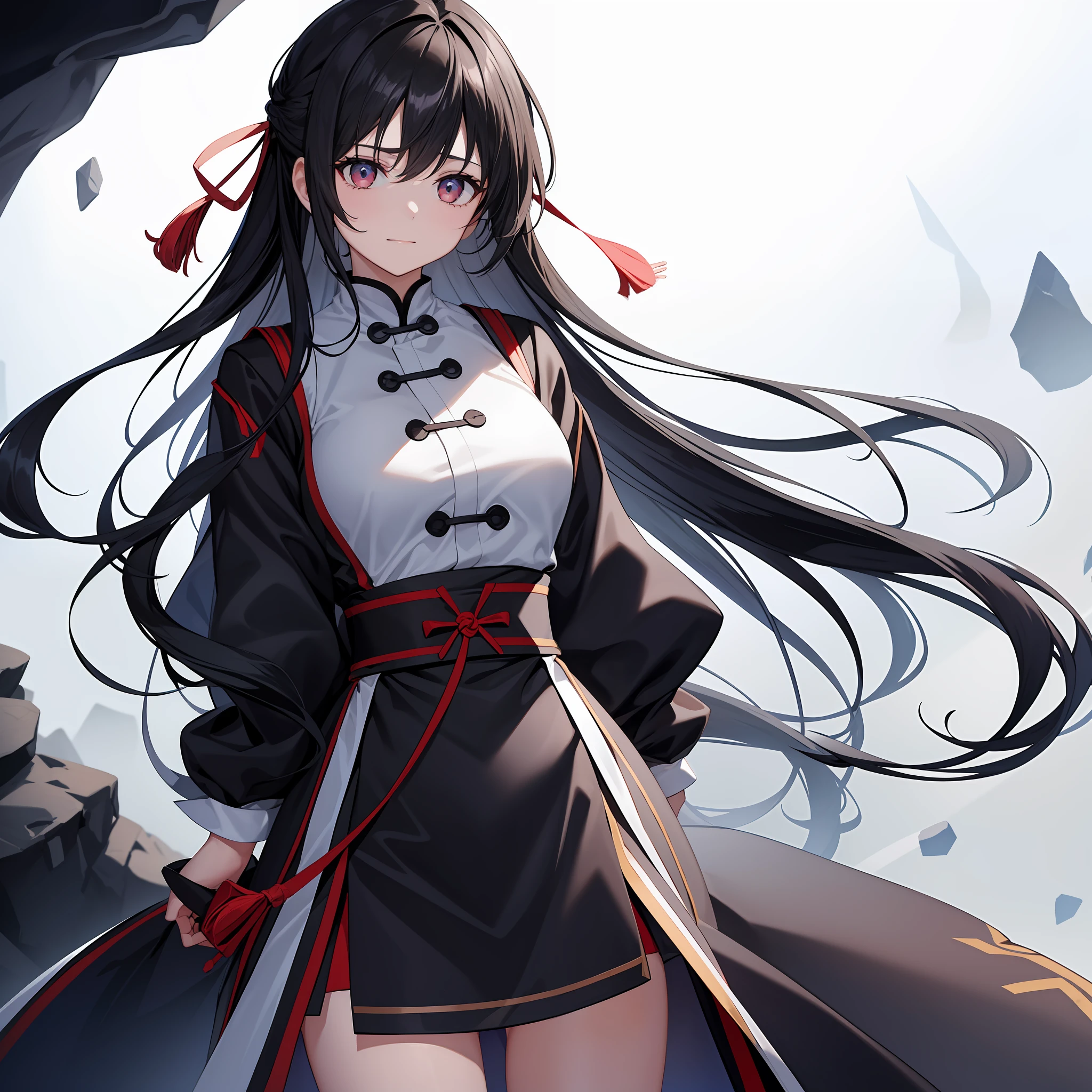 1girl	0.785
black_hair	0.887
blindfold	0.801
chinese_clothes	0.649
cowboy_shot	0.552
facing_viewer	0.686
long_hair	0.935
long_sleeves	0.793
male_focus	0.557
ribbon	0.523
sash	0.511
simple_background	0.883
solo	0.932
standing	0.642
white_background	0.849