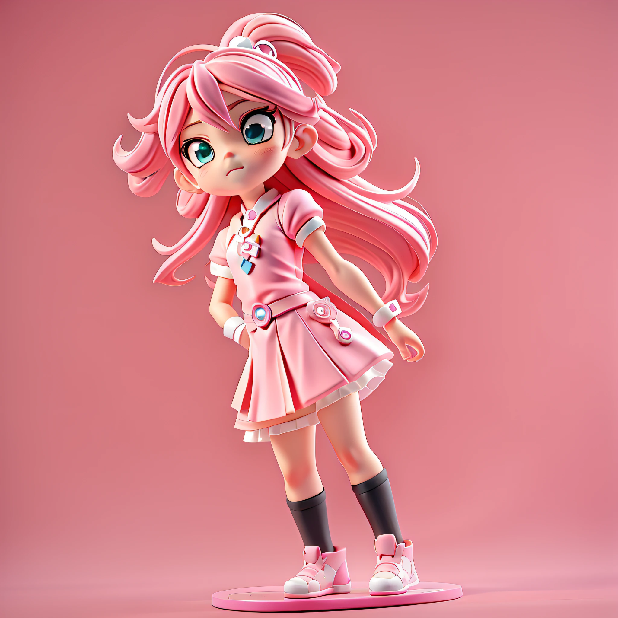 Anime girl with pink hair, anime girl running, young anime girl, chibi anime girl, cute!! Chibi!!!, anime girl, witch, girl in uniform, chibi girl, cute anime girl, anime chibi, cute anime girl portrait, anime girl, cute witch, anime girl with medium long hair, pink hair female anime character, little devilish eyes, little devil tsundere, posing in white dress, chibi, Chibi cute, chibi, mini size, cute girl, 2nd class, 3rd class, 2 girl, 2 girls, magic, wizard, tiny figure