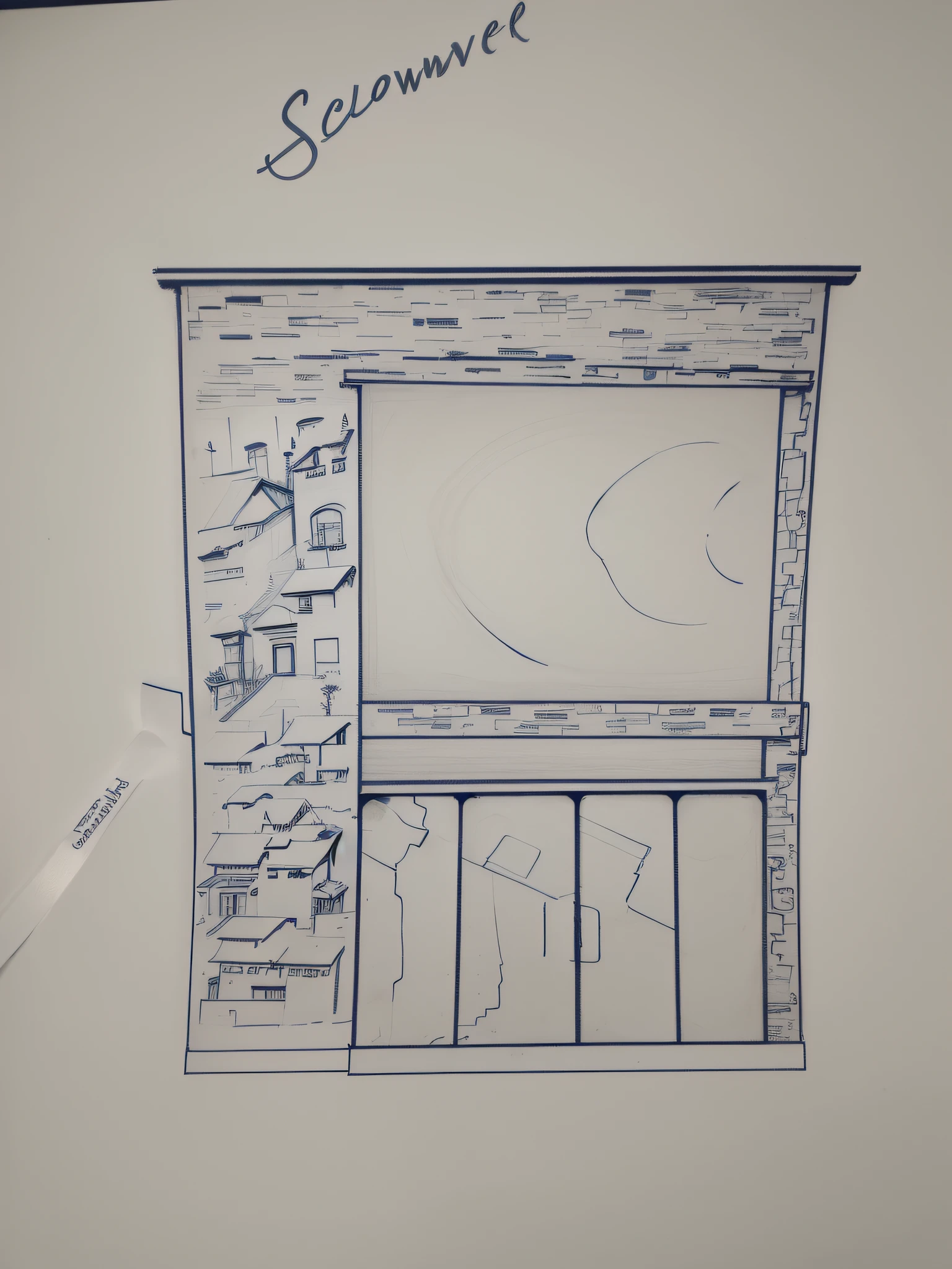 Realistic townhouse from this drawing --auto --s2