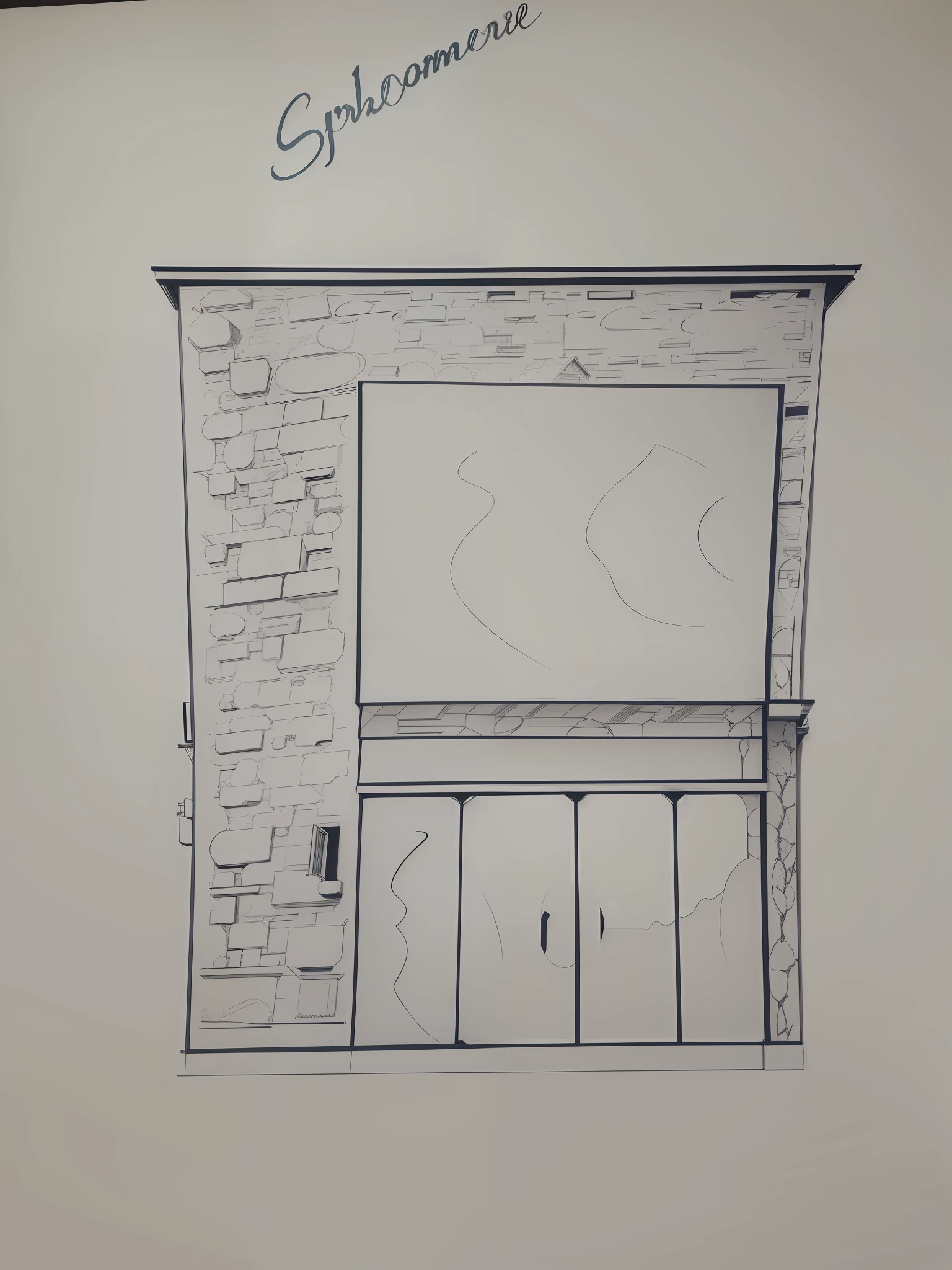 Realistic townhouse from this drawing --auto --s2