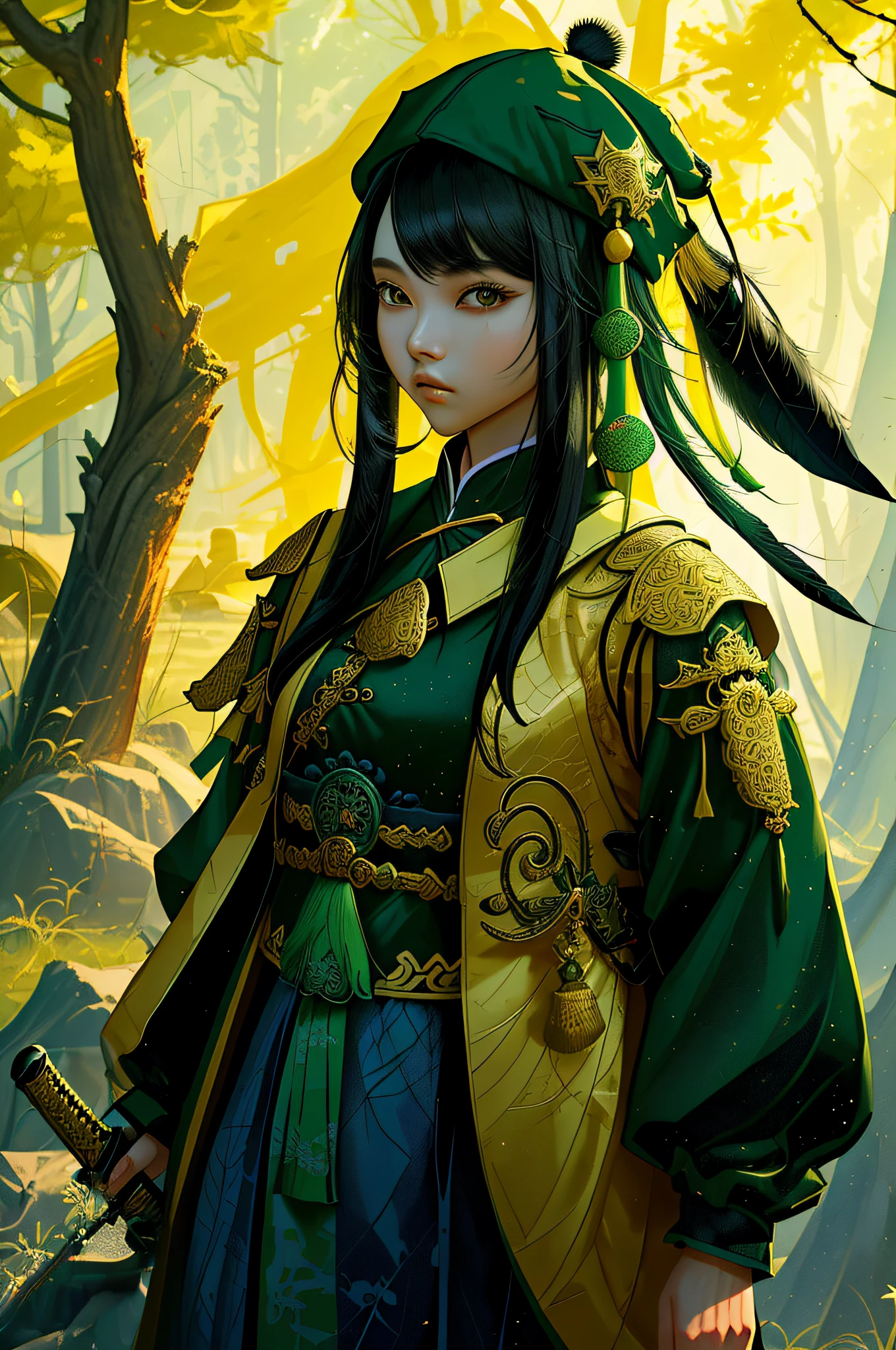 Culling, blending background