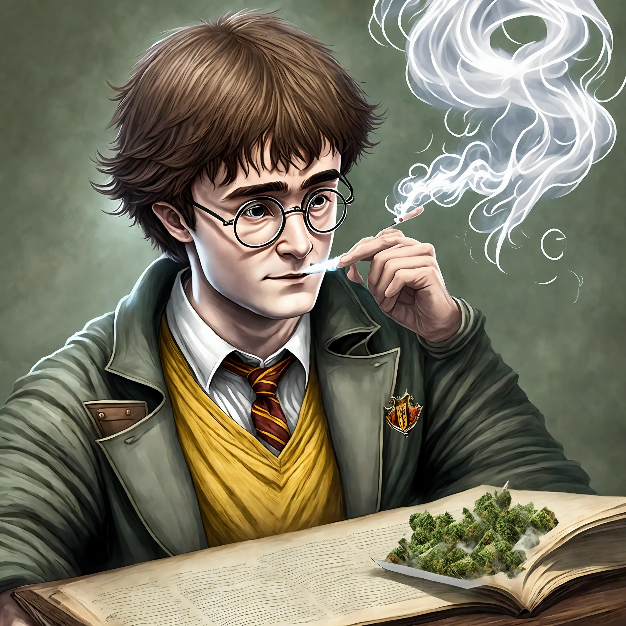 Harry Potter smoking marijuana and bridling --auto --s2
