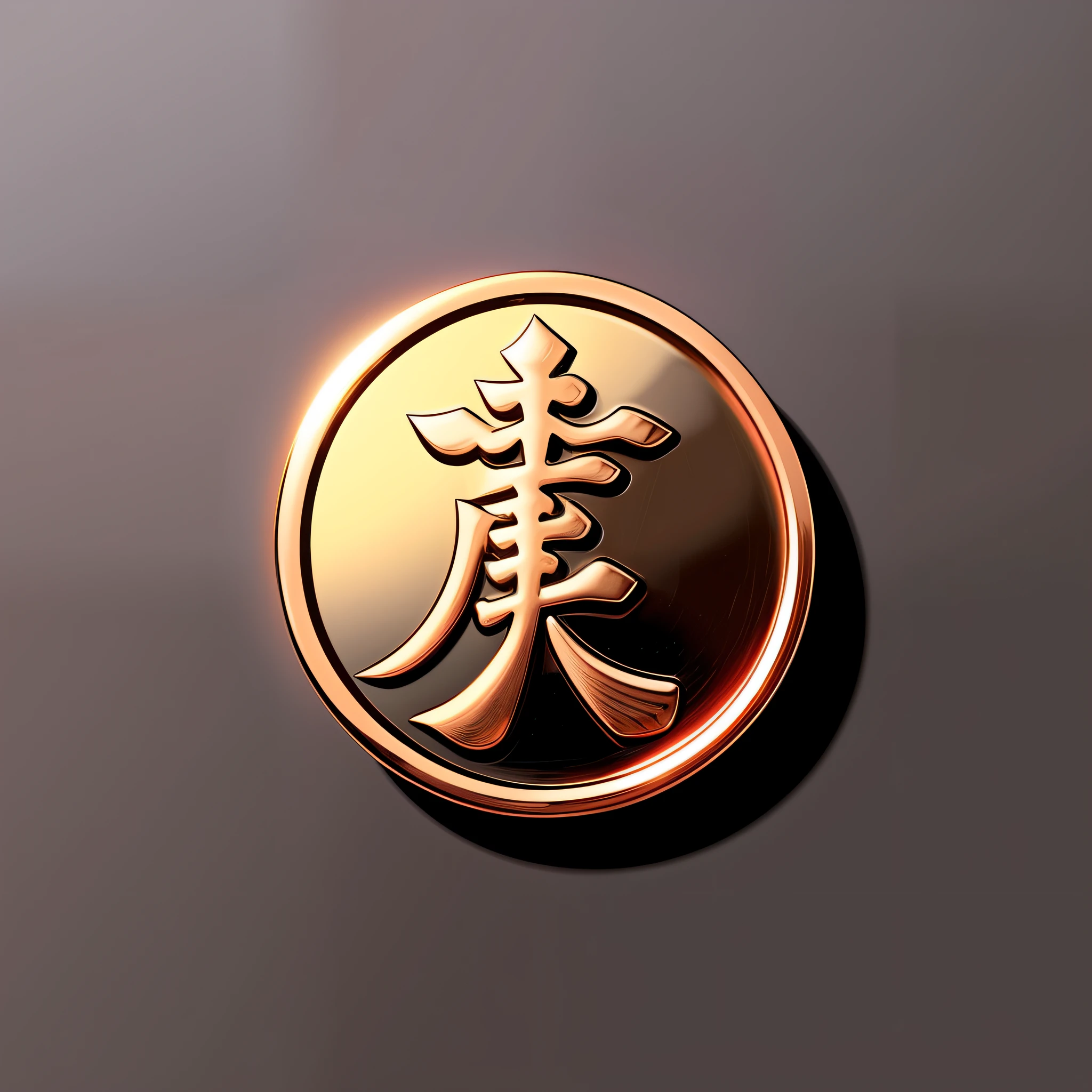To draw a logo, the first is a copper coin with the Chinese character &quot;财&quot; engraved in the inner square. This Chinese character is divided into left and right parts - on the left is the character &quot;贝&quot; with an upside-down book covering a person. On the right is the character &quot;cai&quot;, which is replaced by a tree that grows into the shape of the character &quot;cai&quot;. These two parts together form the Chinese character &quot;财&quot;